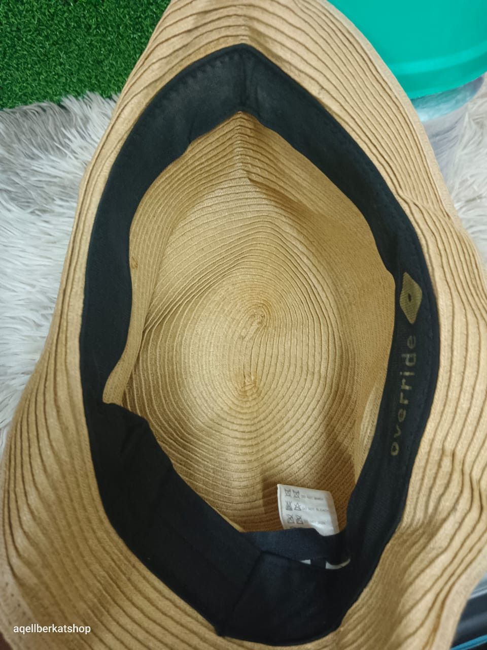 Japanese Brand Ovveride Japan Straw Hat Size ONE SIZE - 8 Thumbnail