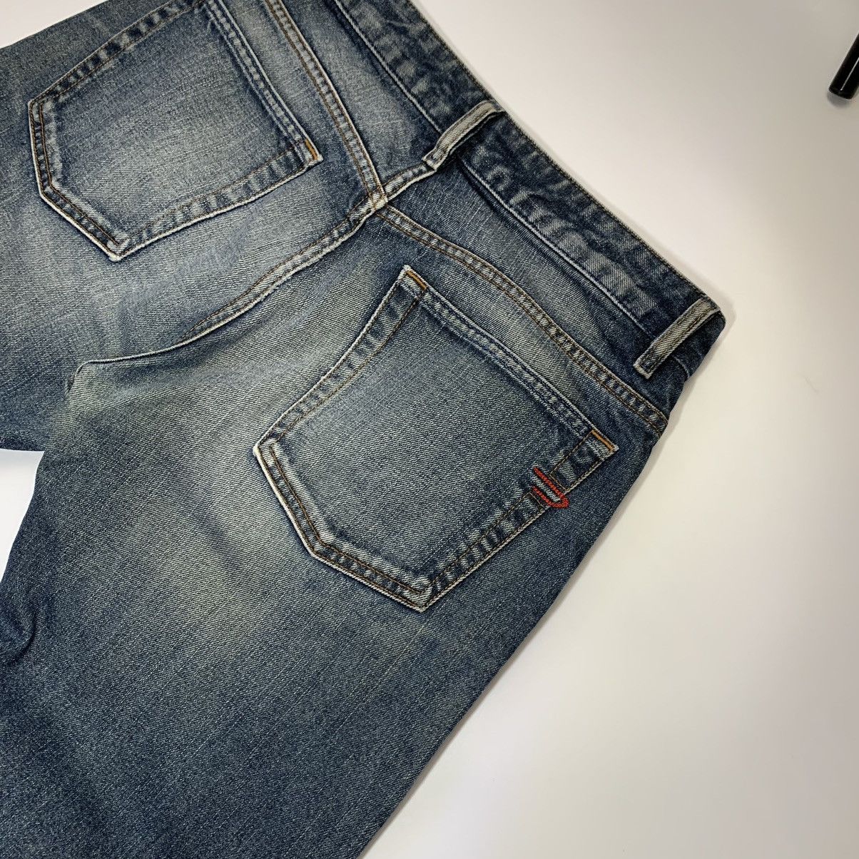 Diesel Vintage Diesel Gradient Straight Jeans Size US 31 - 5 Thumbnail