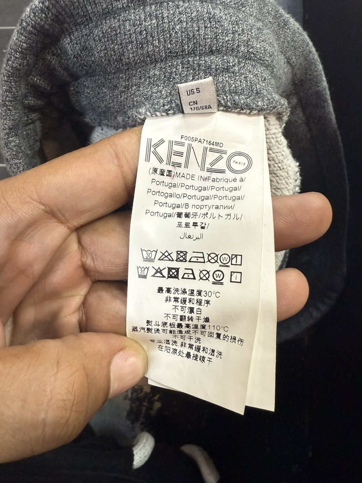 Kenzo Kenzo logo sweatpants Grey Size US 30 / EU 46 - 6 Thumbnail
