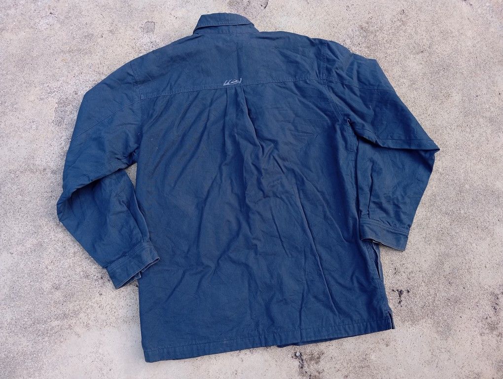 Quiksilver × Vintage VTG 90s Y2K 2000s Quiksilver 🏄 Workwear Flannel Jacket 🛠️ Size US L / EU 52-54 / 3 - 7 Thumbnail