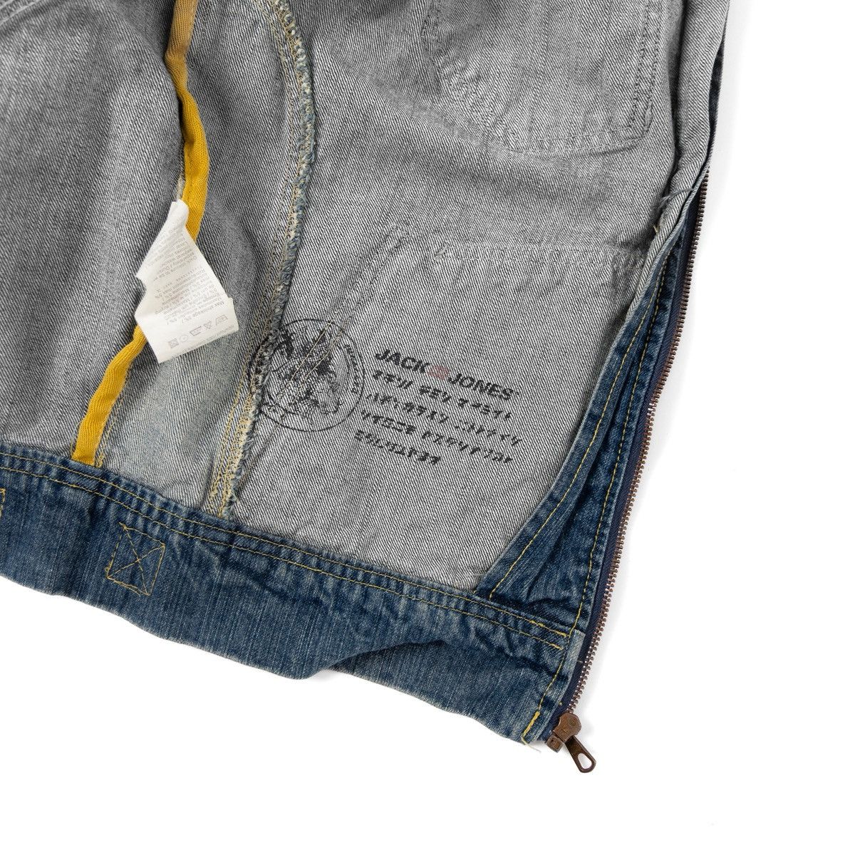 Jack & Jones Jack & Jones Mens Denim Jacket Hooded Japan Print Vintage Size US M / EU 48-50 / 2 - 6 Thumbnail