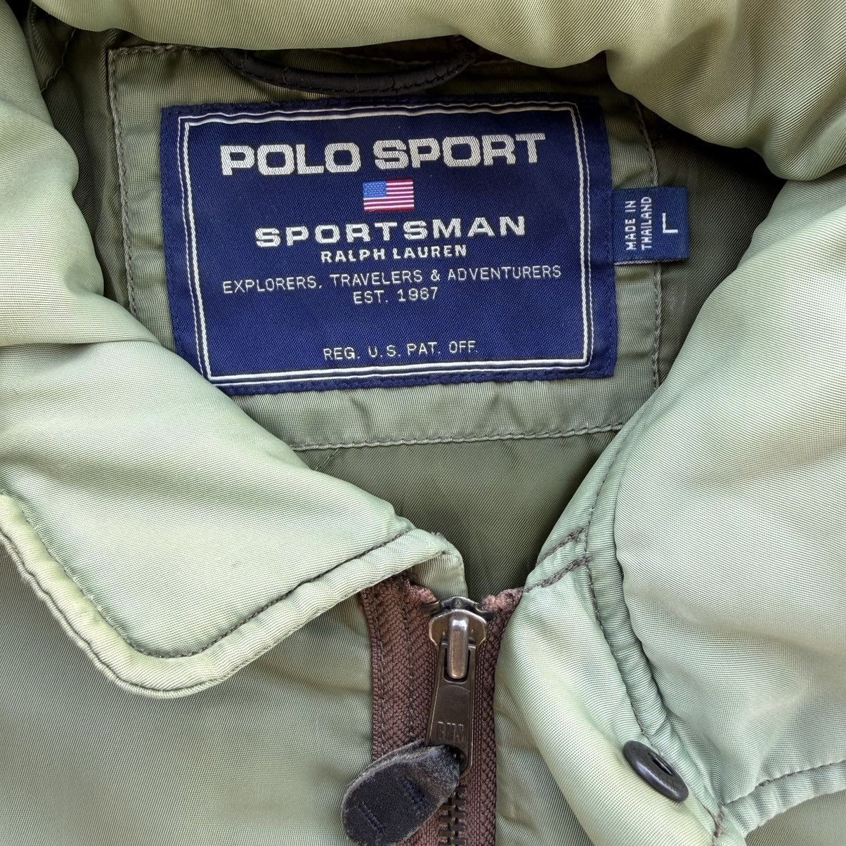 Polo Ralph Lauren 00’s Polo Sportsman Ralph Lauren Military Bomber Jacket Size US L / EU 52-54 / 3 - 11 Thumbnail