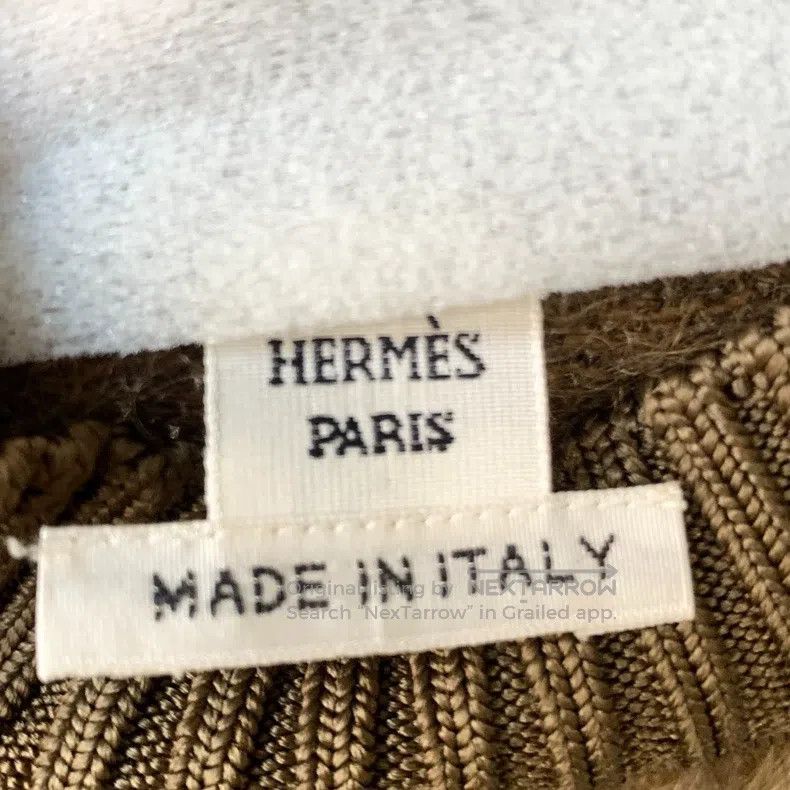 Hermes Hermes Merino Wool Sweater in Madeleine Color Scheme Size S / US 4 / IT 40 - 5 Thumbnail