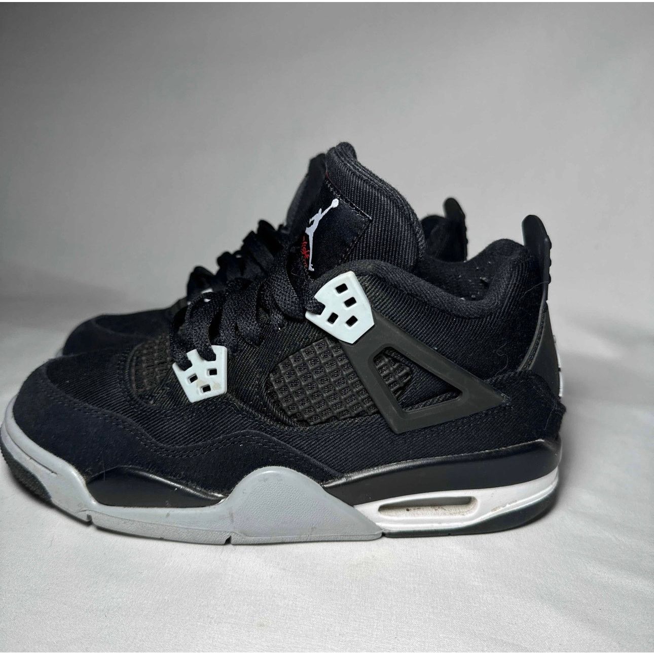 Jordan Brand × Nike Size 5 - Air Jordan 4 Retro SE GS Black Canvas Men's Shoes Size US 5 / EU 37 - 8 Thumbnail