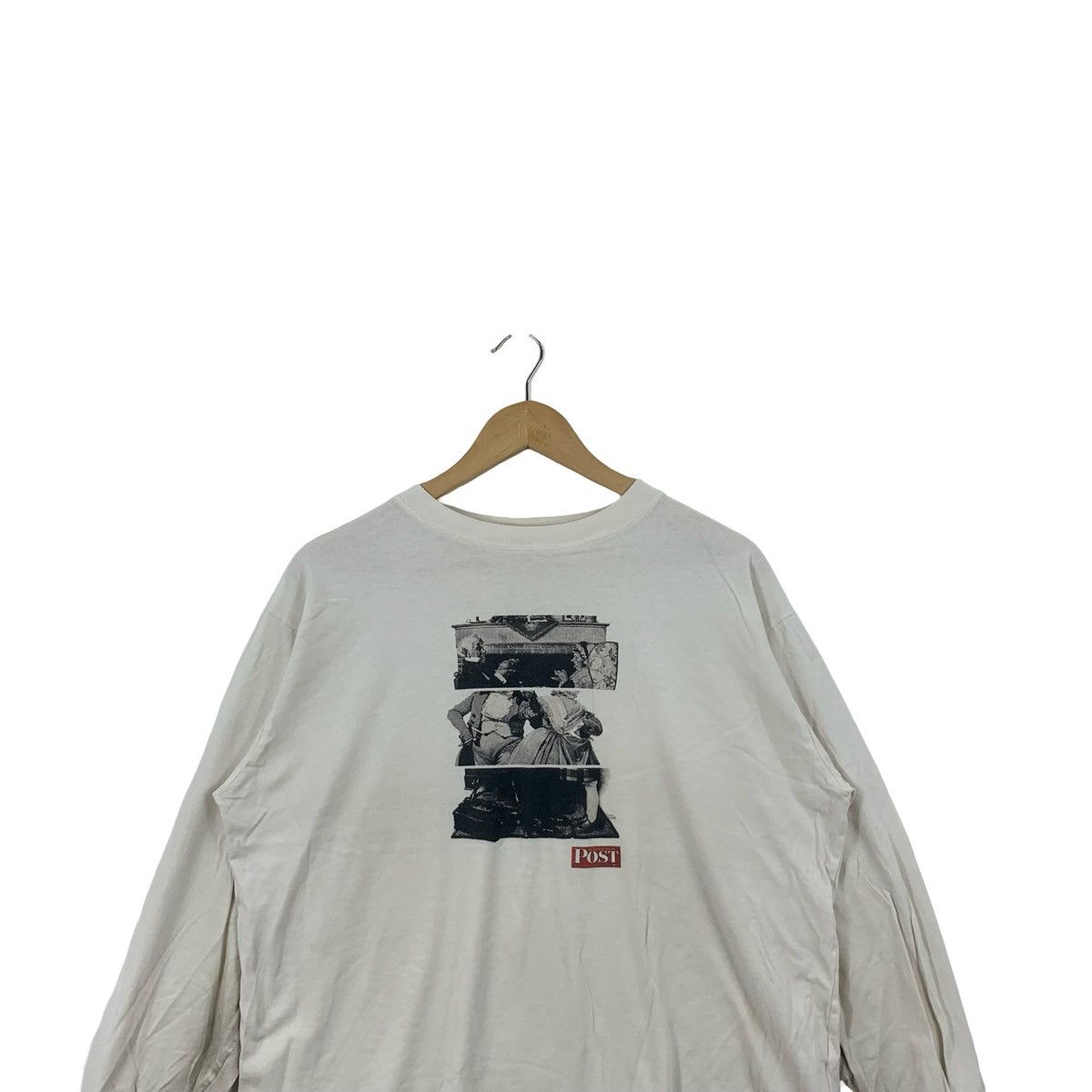 Other YE LiBARE Monochrome Collage Design Long Sleeve Tee Shirt Size US L / EU 52-54 / 3 - 2 Thumbnail
