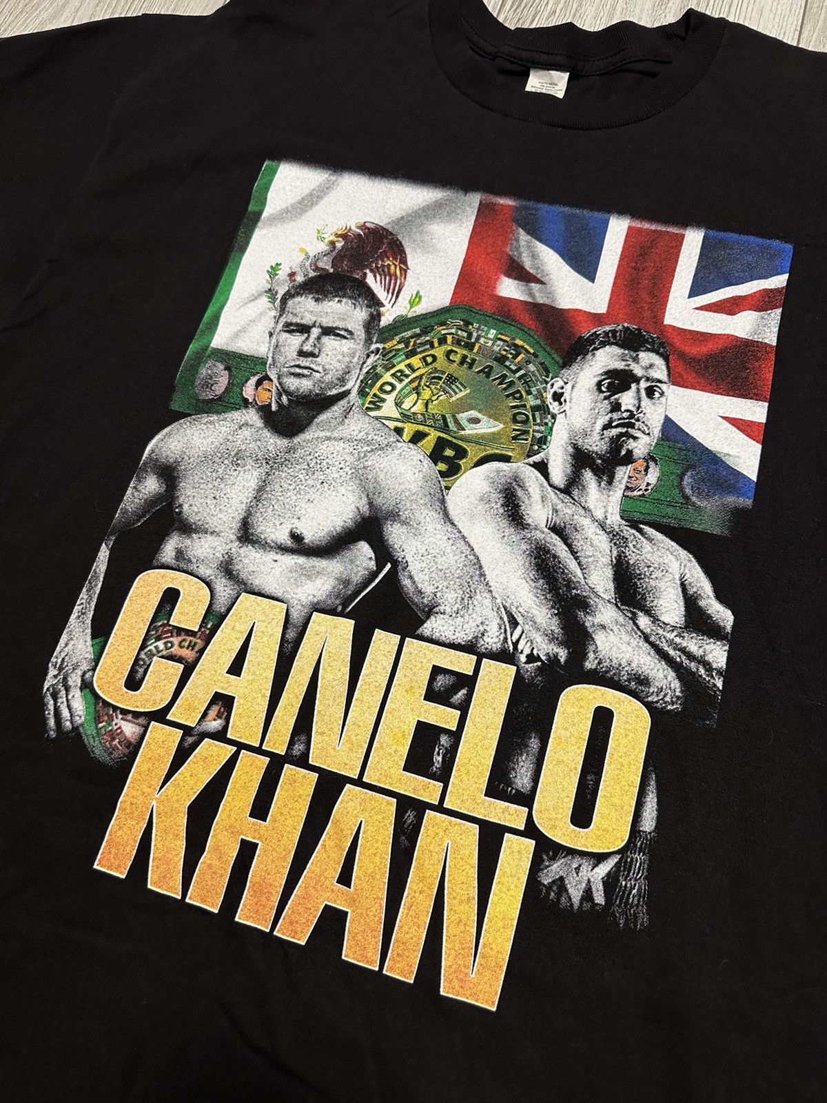 Vintage Boxing MGM Grand Canelo Khan promo tee Size US XL / EU 56 / 4 - 2 Thumbnail
