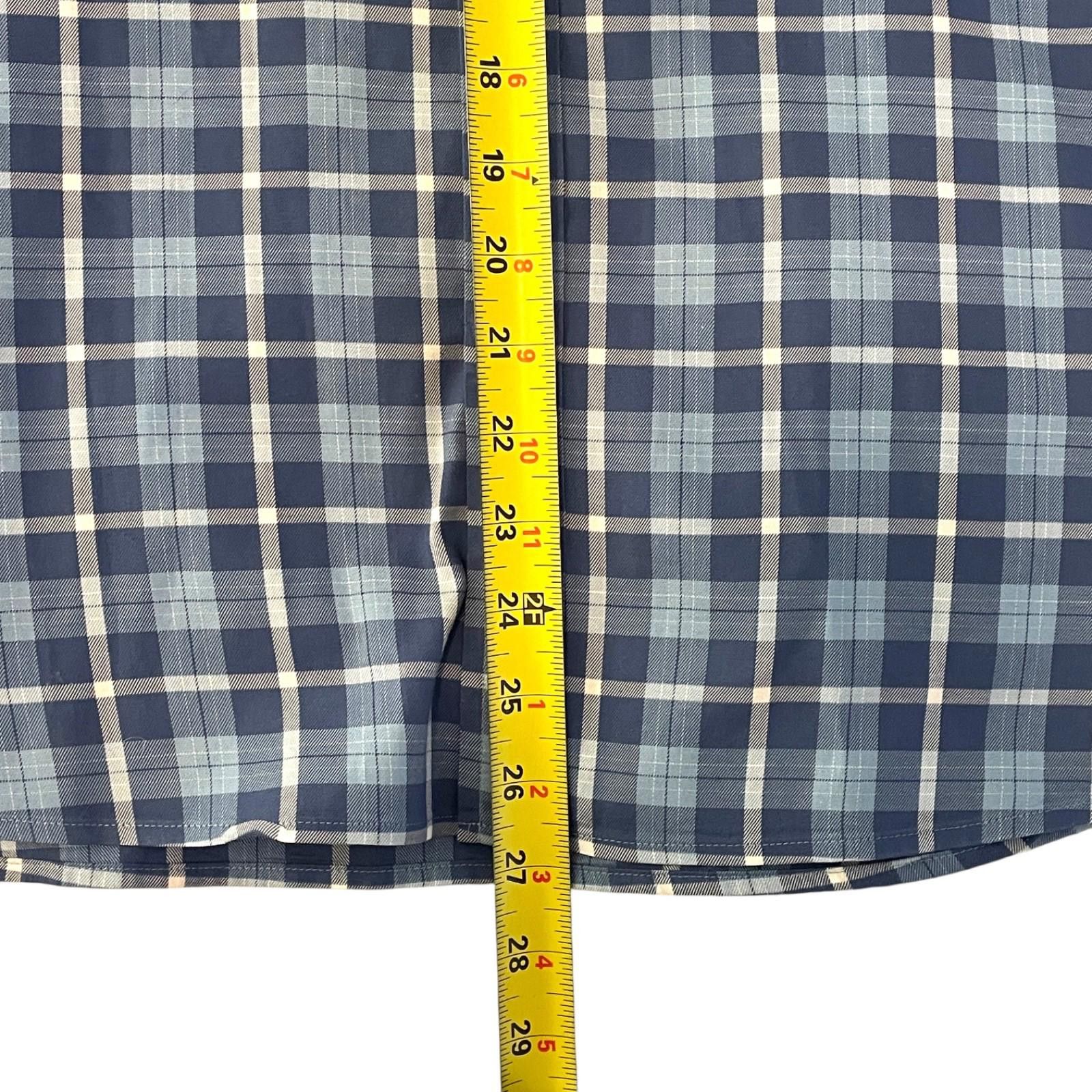 Vineyard Vines Vineyard Vines Mens Slim Fit Tucker Shirt XXL Blue Plaid LS Size US XXL / EU 58 / 5 - 7 Thumbnail