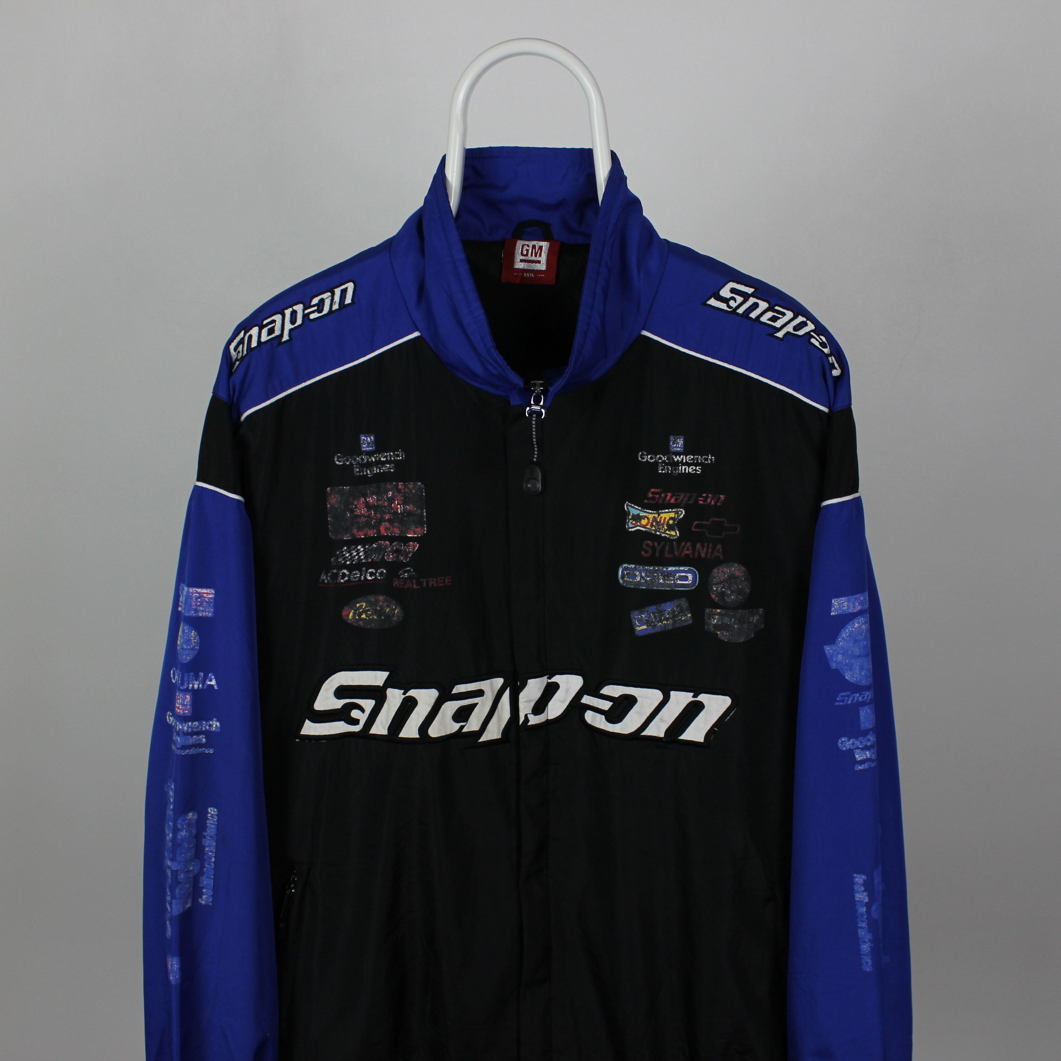 Other Snapon GM Chevrolet racing jacket men XL XXL blue Size US XXL / EU 58 / 5 - 3 Thumbnail