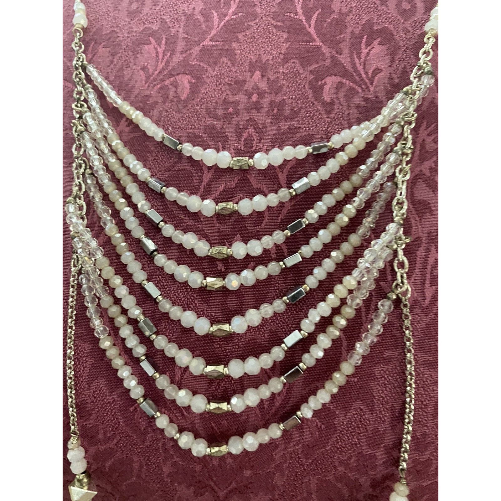 Anthropologie Anthropologie "Nakamol" layered fringe necklace Size ONE SIZE - 3 Thumbnail