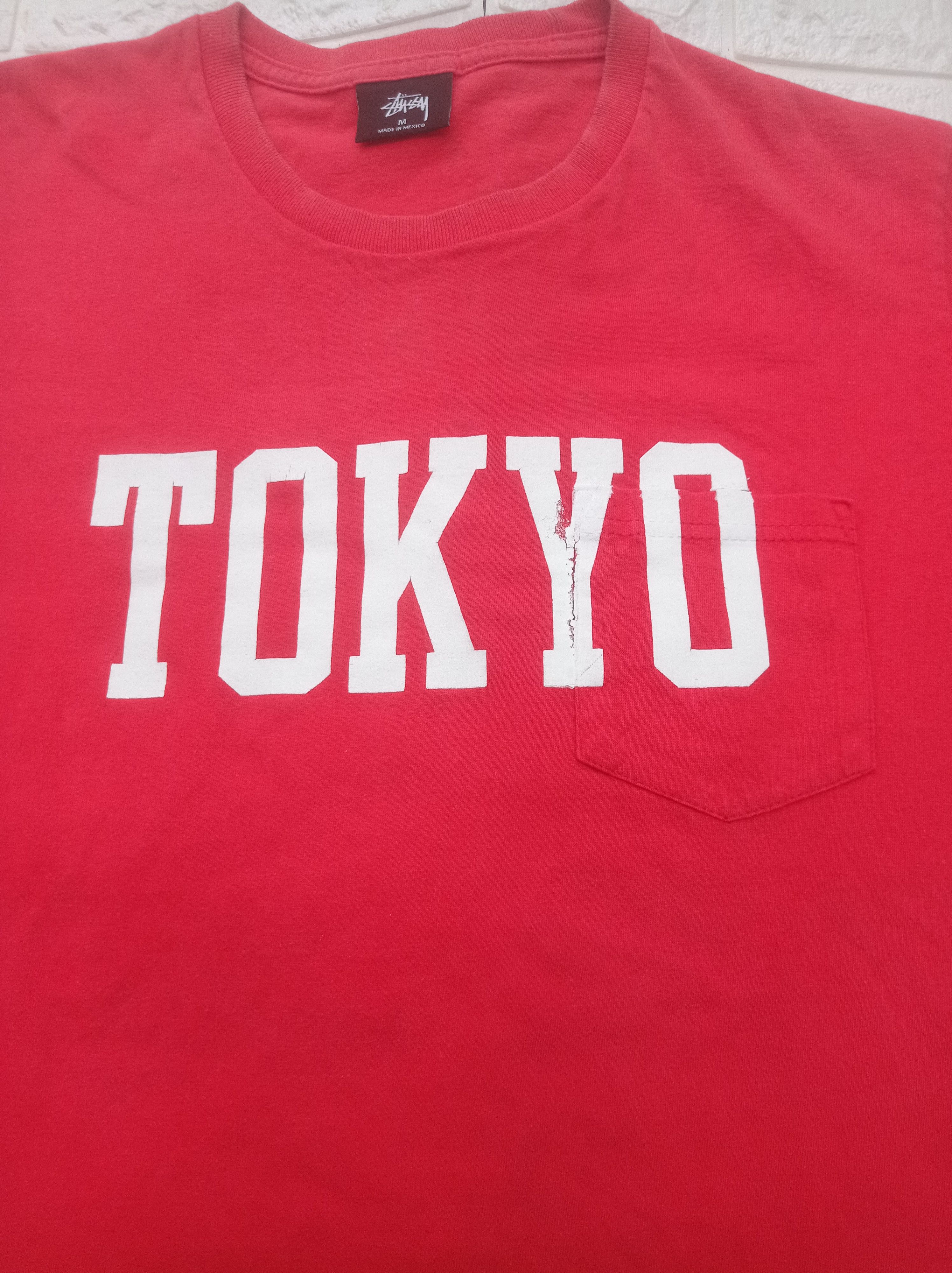 Stussy Stussy Japan edition Tokyo single pocket tee #GL 0003 Size US M / EU 48-50 / 2 - 2 Thumbnail