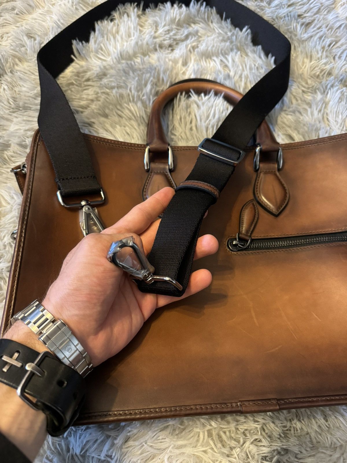 Berluti Shoulder belt Size ONE SIZE - 7 Thumbnail