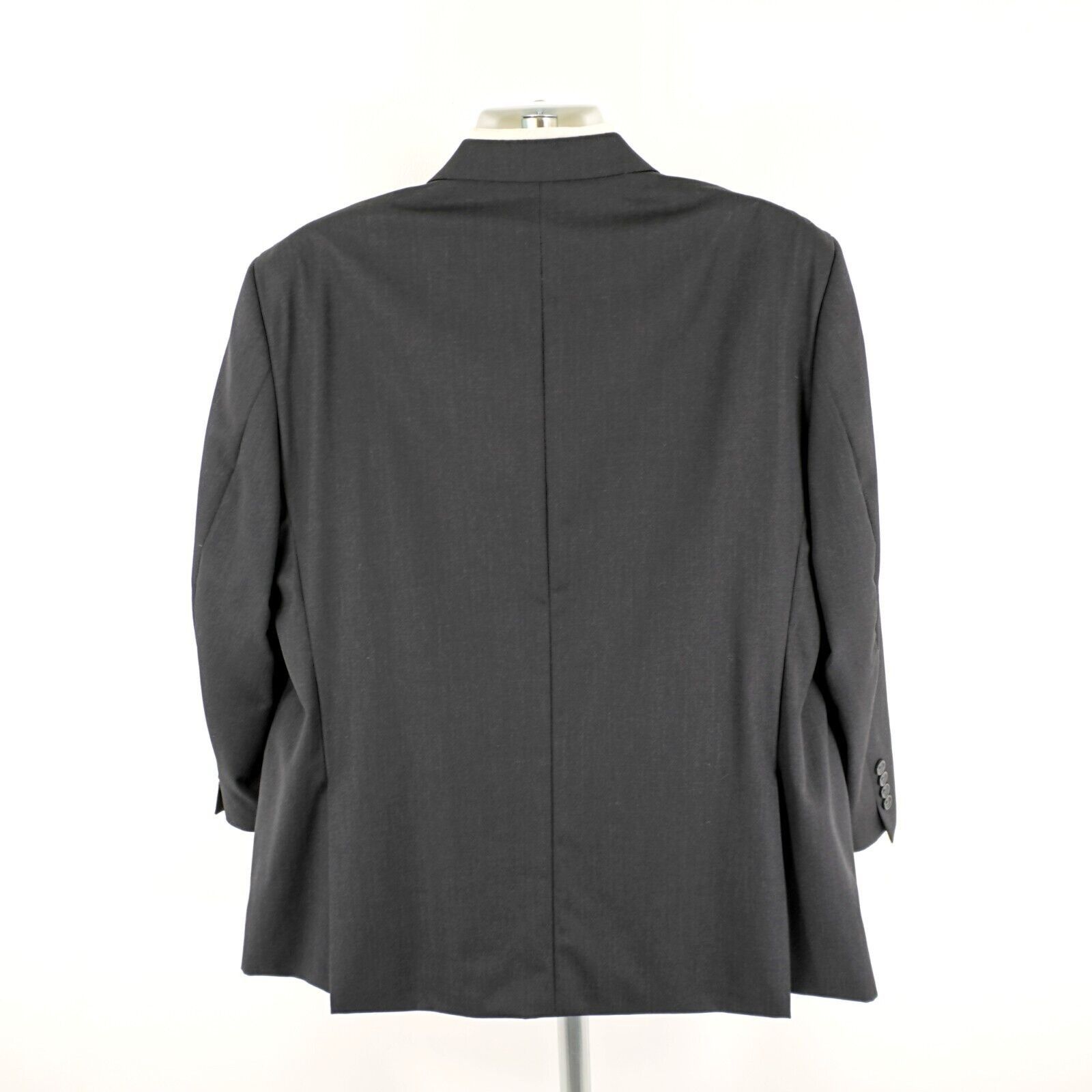 Pronto Uomo Pronto Uomo Platinum Executive Fit Wool Gray 2 Button Blazer Size 46R - 7 Thumbnail