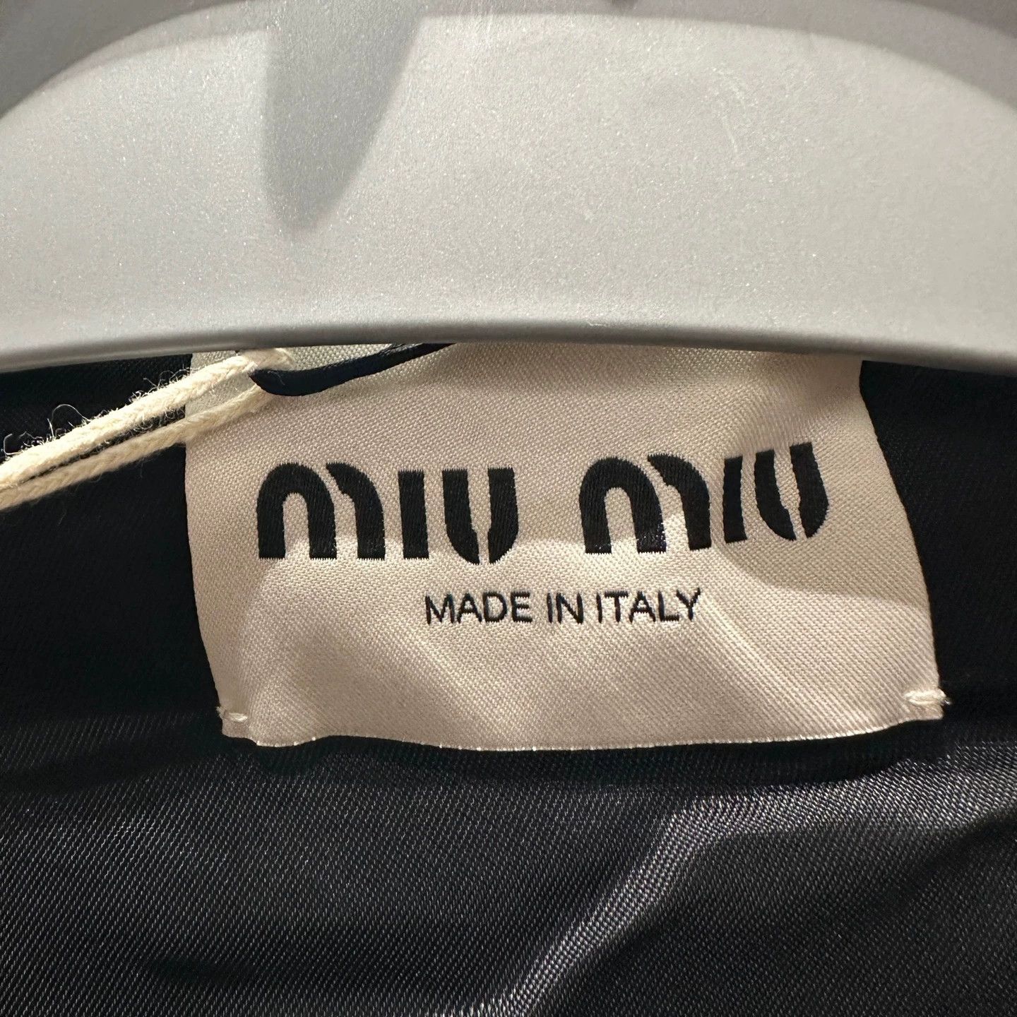 Miu Miu MIU MIU logo embroidery short zip jacket 38 Size XS / US 0-2 / IT 36-38 - 3 Thumbnail