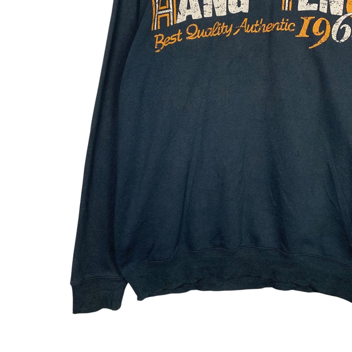 Hang Ten Hang Ten Quarter Zipper Big Logo Sweater Size US L / EU 52-54 / 3 - 3 Thumbnail
