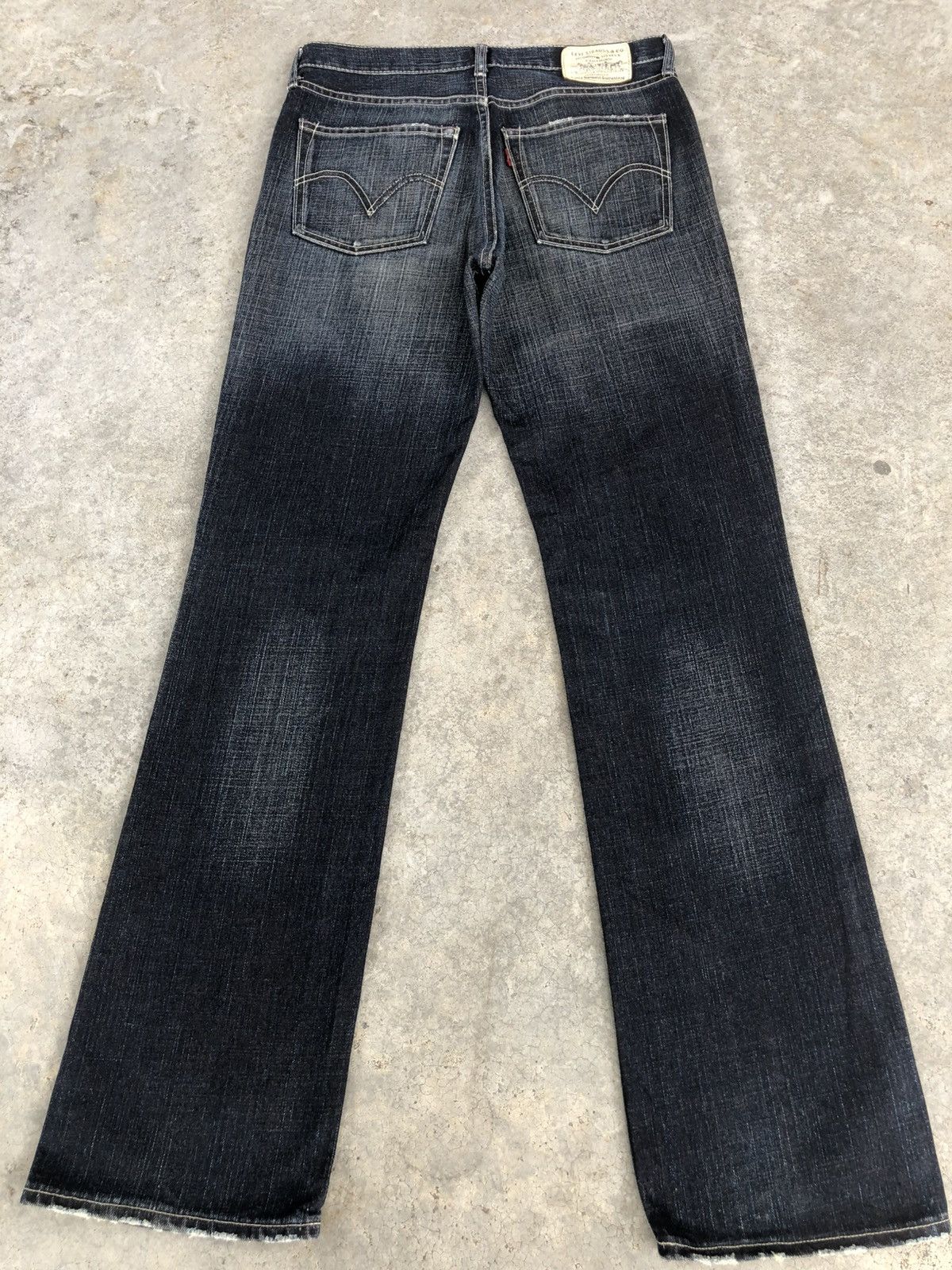 If Six Was Nine Y2k Levi’s 507 Flared Jeans Distressed Jeans Size US 31 - 2 Thumbnail