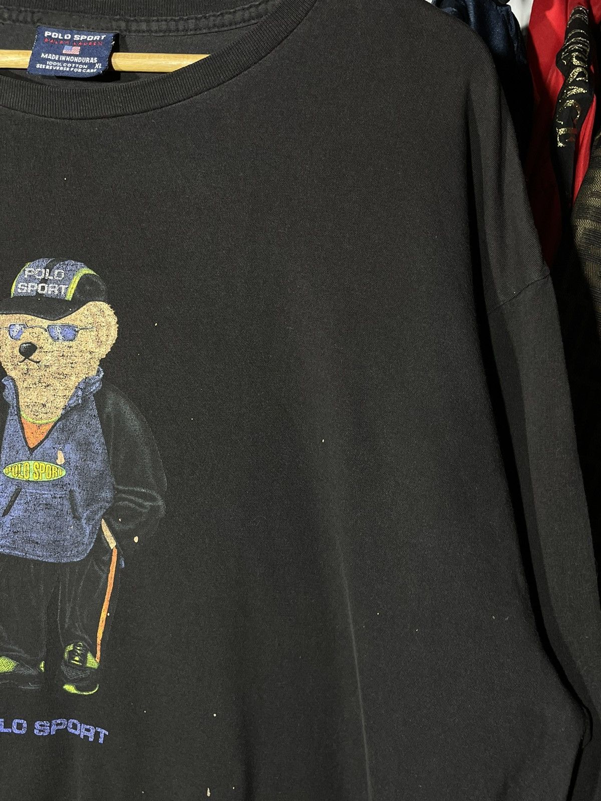 Polo Ralph Lauren × RRL Ralph Lauren × Vintage T-Shirt Polo Sport Bear OG Vintage Size US XL / EU 56 / 4 - 10 Thumbnail