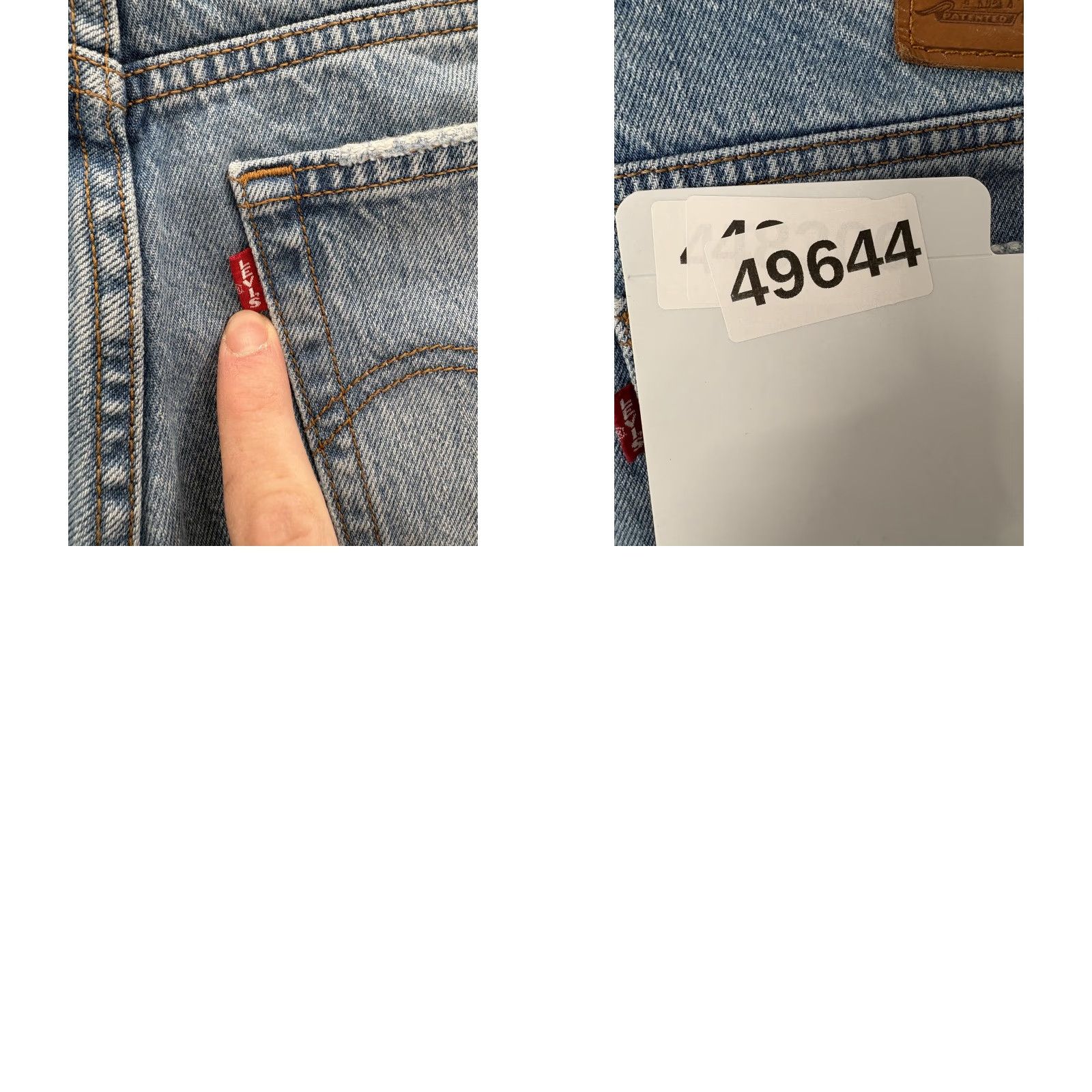 Levi's Levis Premium Wedgie Straight Jeans Womens 26 Blue High Rise Distressed Pockets 5-Pocket Denim Jeans Womens Size 26" / US 2 / IT 38 - 10 Thumbnail