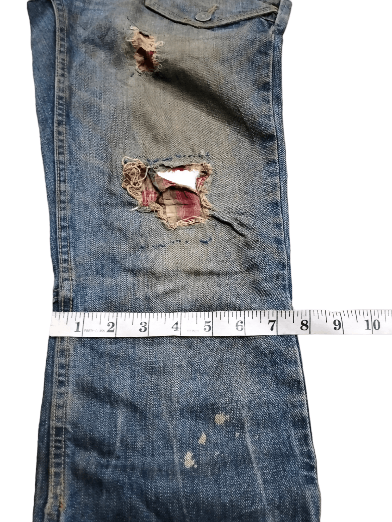 PPFM Flare PPFM Distressed Custom Pants Design Punk Style Size US 32 / EU 48 - 20 Thumbnail