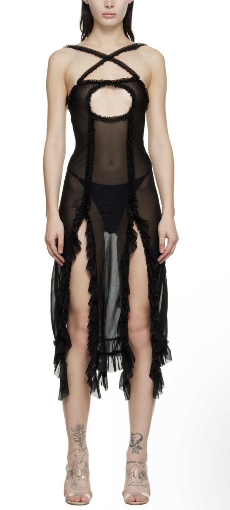 Barragan Xochi Dress Size L / US 10 / IT 46 - 5 Thumbnail