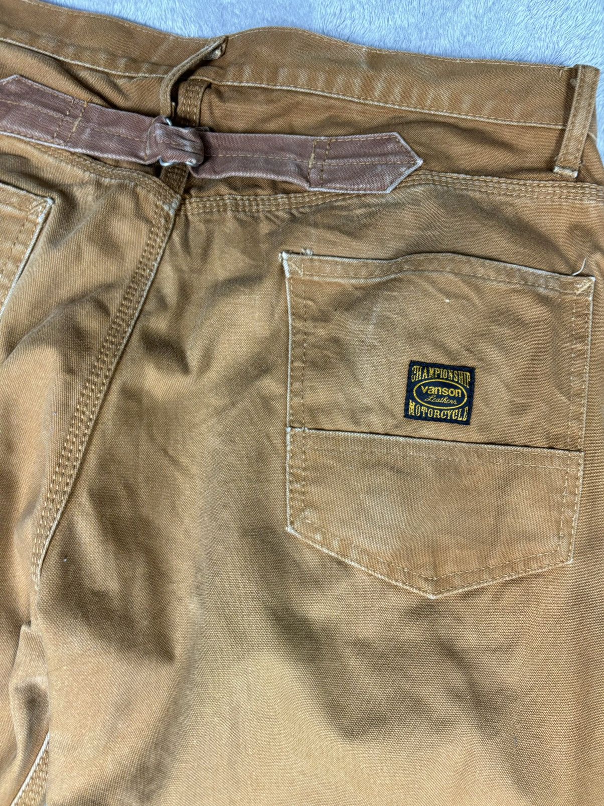 Vanson Leathers Vanson Leather Carhartt Pants. S0132 Size US 35 - 11 Thumbnail
