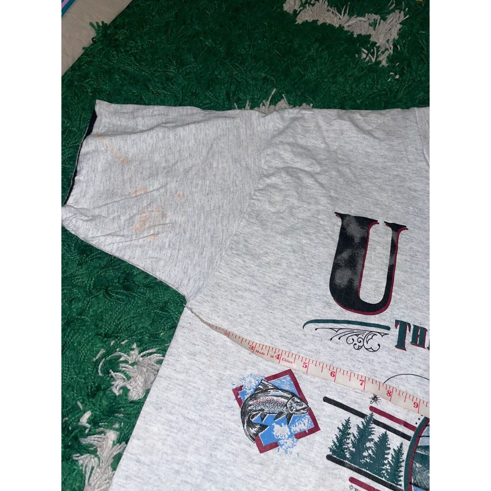 Vintage Vintage Test Print Shirt UT Utah Zenzi's Lone Ski Tee 90s L Size US L / EU 52-54 / 3 - 16 Thumbnail