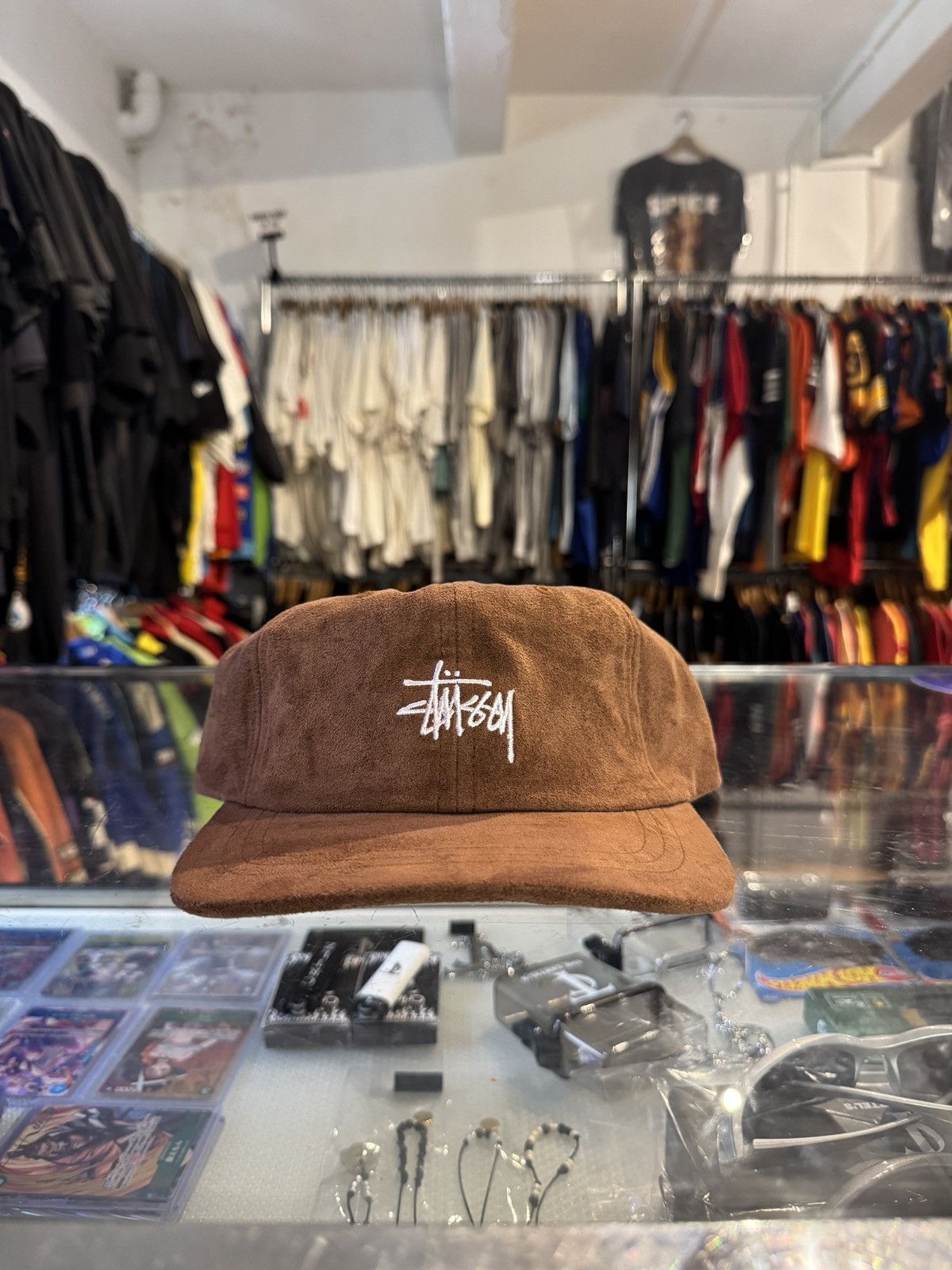 Stussy STUSSY MICROFIBER LOW PRO CAP Size ONE SIZE - 1 Thumbnail