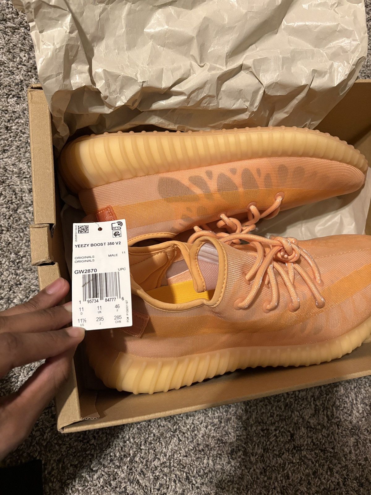 Yeezy Yeezy boost 350 V2 Size US 11.5 / EU 44-45 - 7 Thumbnail