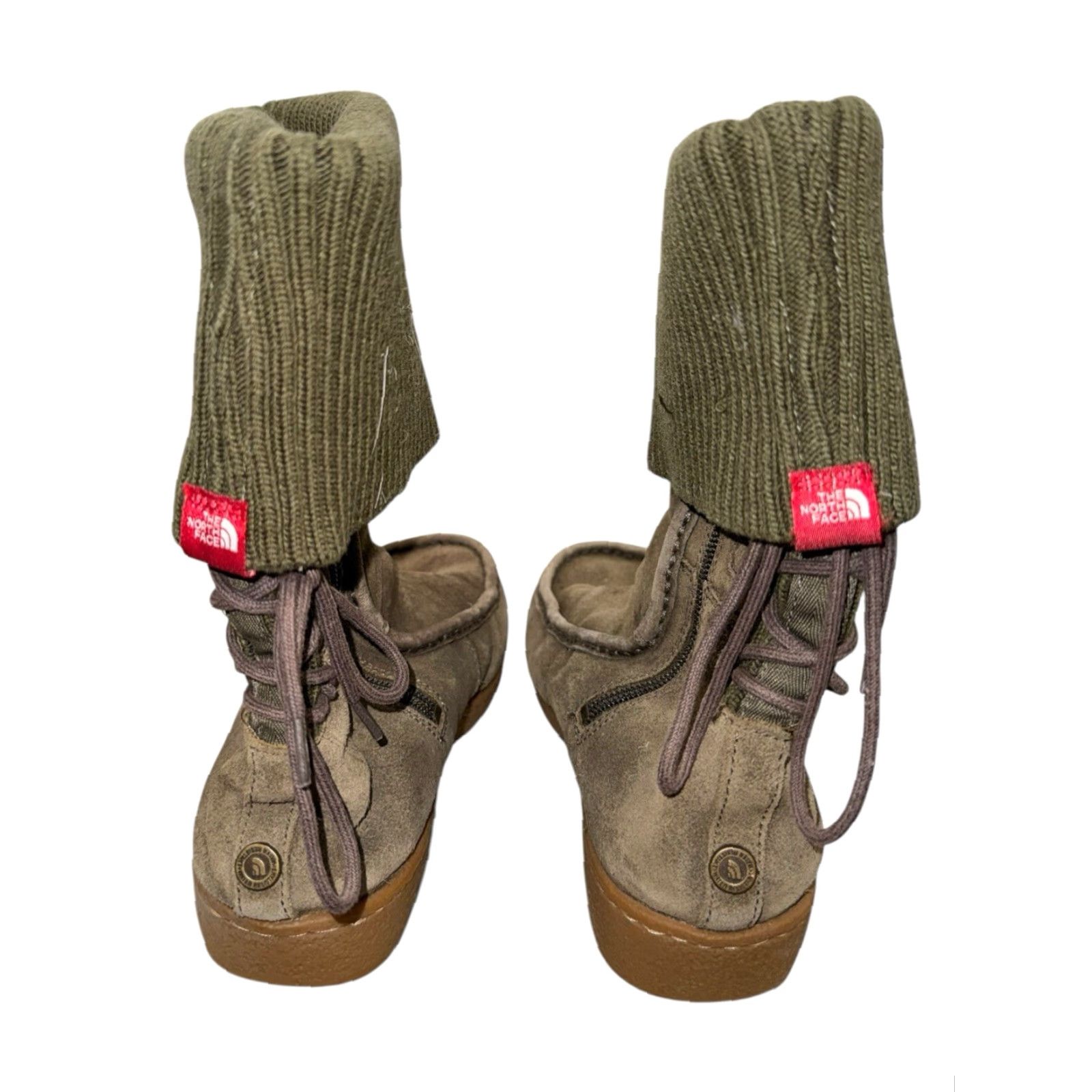 The North Face The North Face Boot Womens Nubuck Performance Prima Loft Waterproof Sz 7.5 Green Snow Boot Womens Size US 8 / IT 38 - 6 Thumbnail