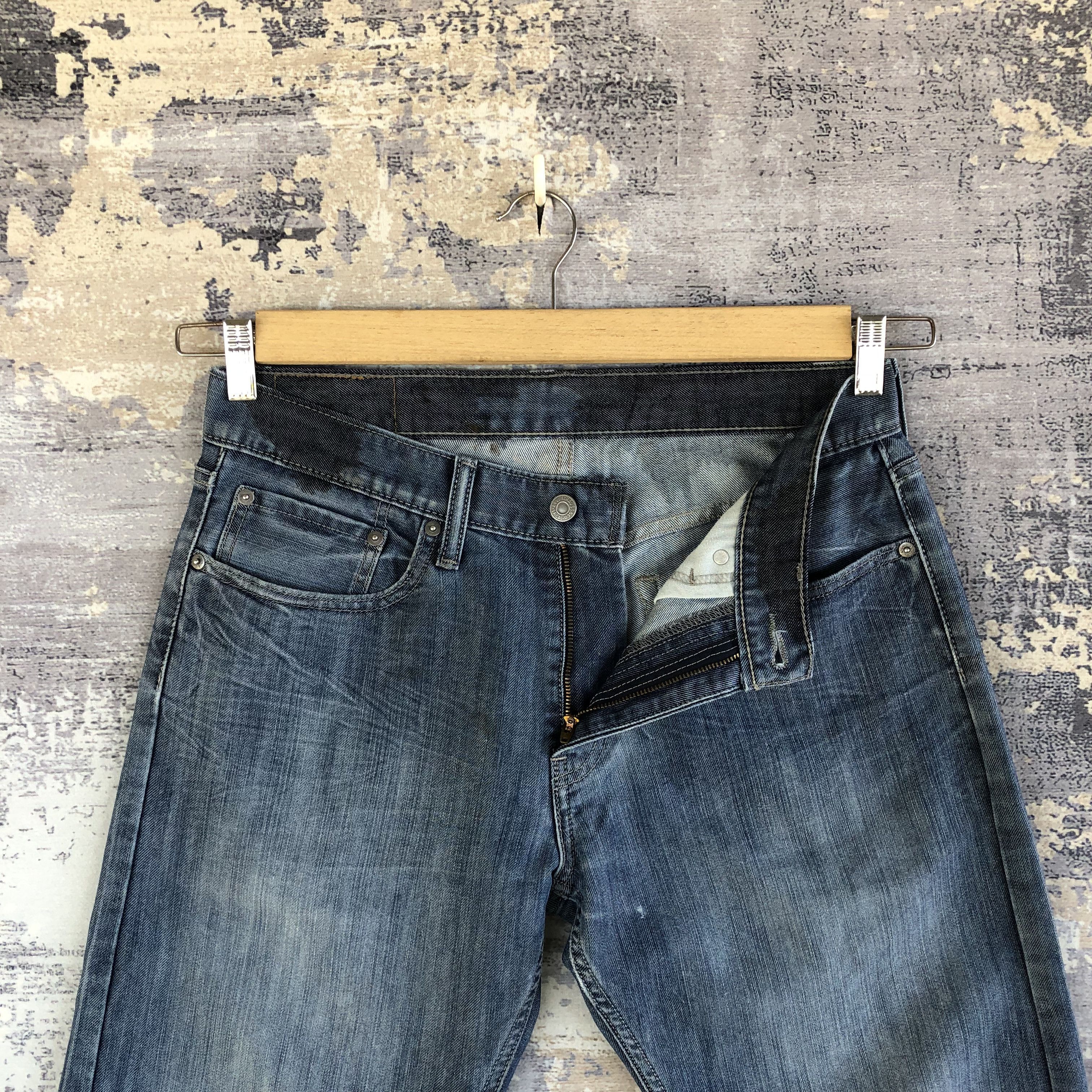 Levi's Vintage Y2K Levis 514 Faded Jeans Levi's Straight Denim Size US 30 / EU 46 - 6 Thumbnail