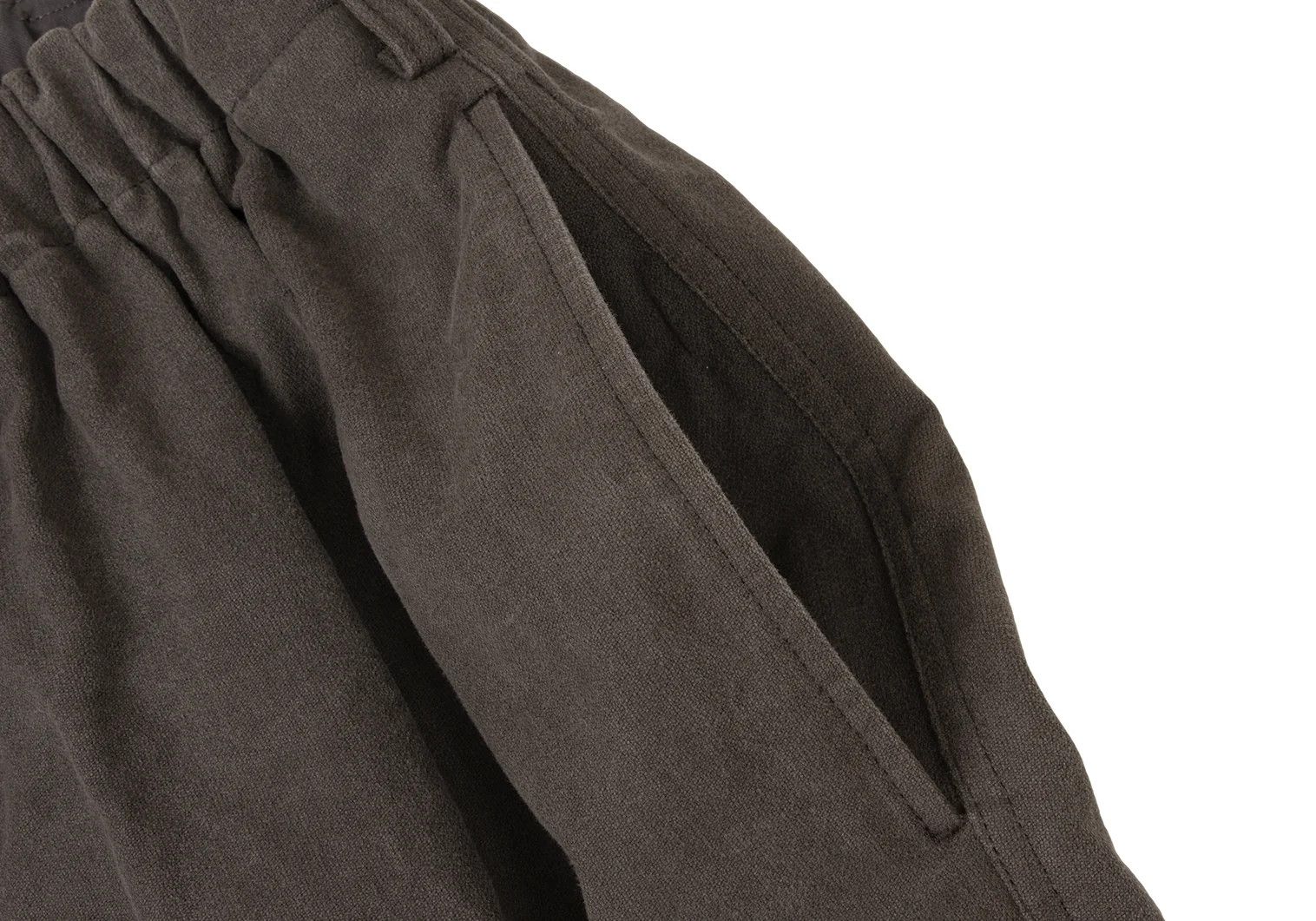 Yohji Yamamoto Yohji Yamamoto Cotton Tapered Pants Mocha 3 Size US 34 / EU 50 - 5 Thumbnail