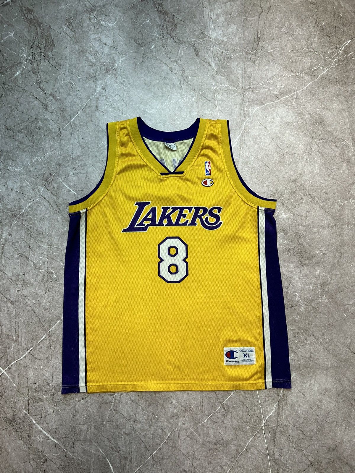 Champion × NBA × Vintage Kobe Bryant Lakers Champion NBA Basketball Jersey Size US XL / EU 56 / 4 - 1 Thumbnail