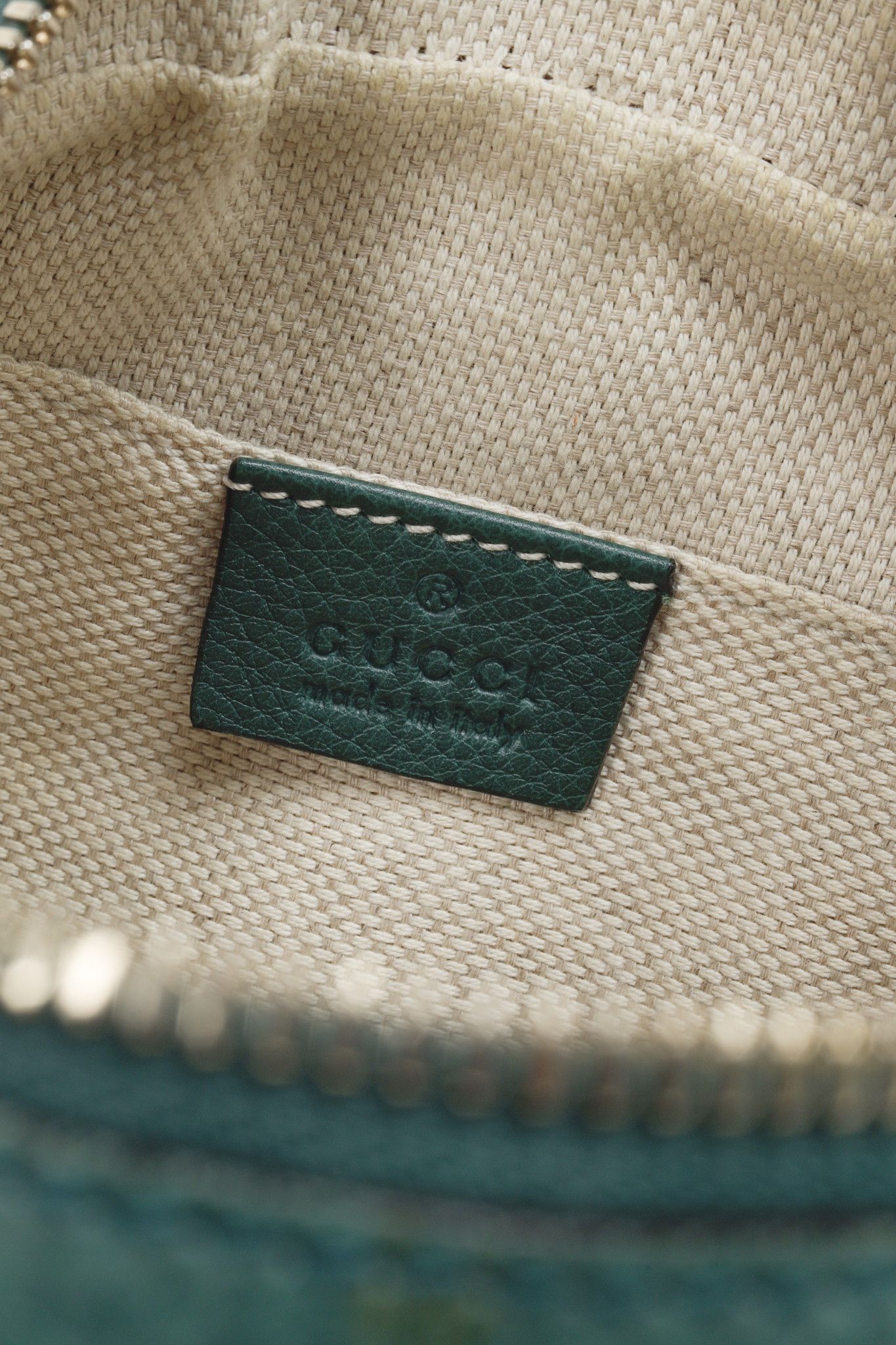 Gucci Gucci Soho Disco Green Camera Style Crossbody Ba Size ONE SIZE - 12 Thumbnail