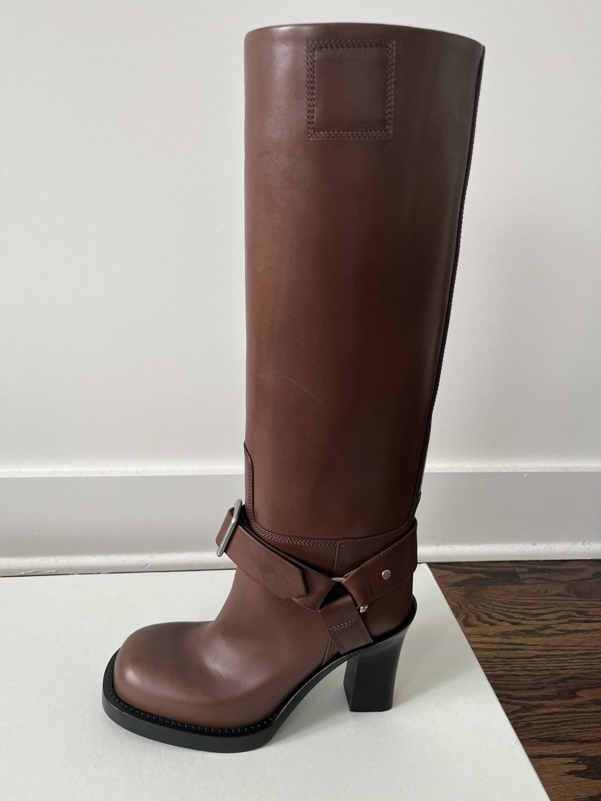 Burberry Burberry Leather Strirrup High Boots Size US 6.5 / IT 36.5 - 10 Thumbnail