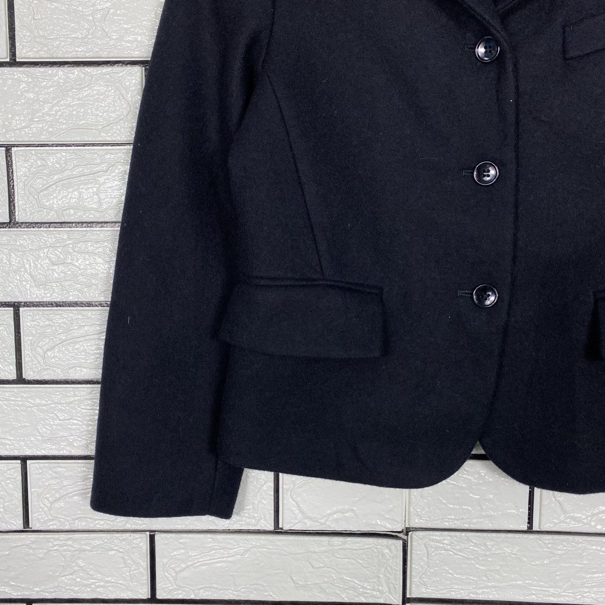 Japanese Brand 📌Cropped Jacket Wool J+ Jill Sander Size S / US 4 / IT 40 - 5 Thumbnail