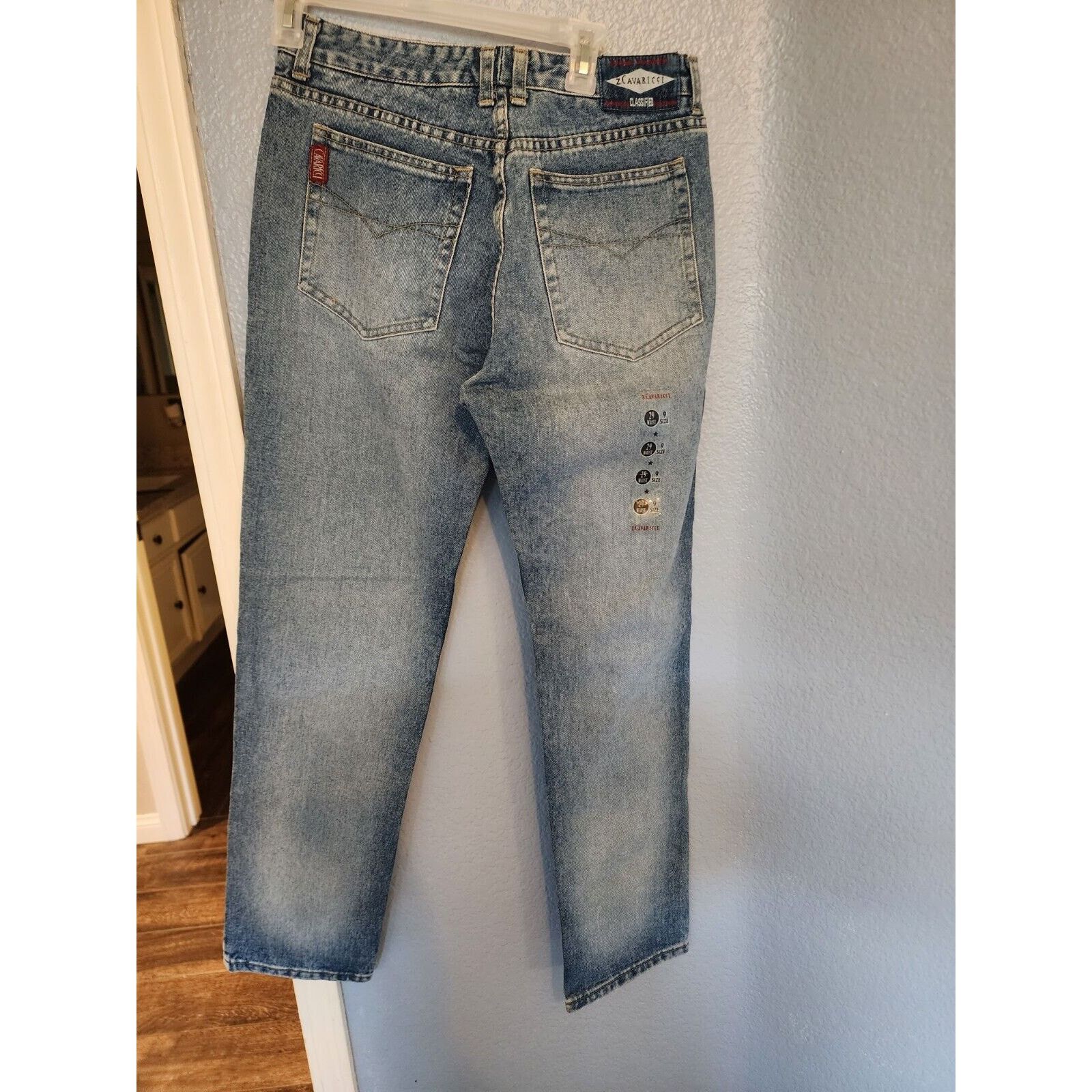 Other NOS 90s Z. Cavaricci Vtg Stone Washed Jeans Sz 9 Waist 29 Size US 29 - 2 Thumbnail
