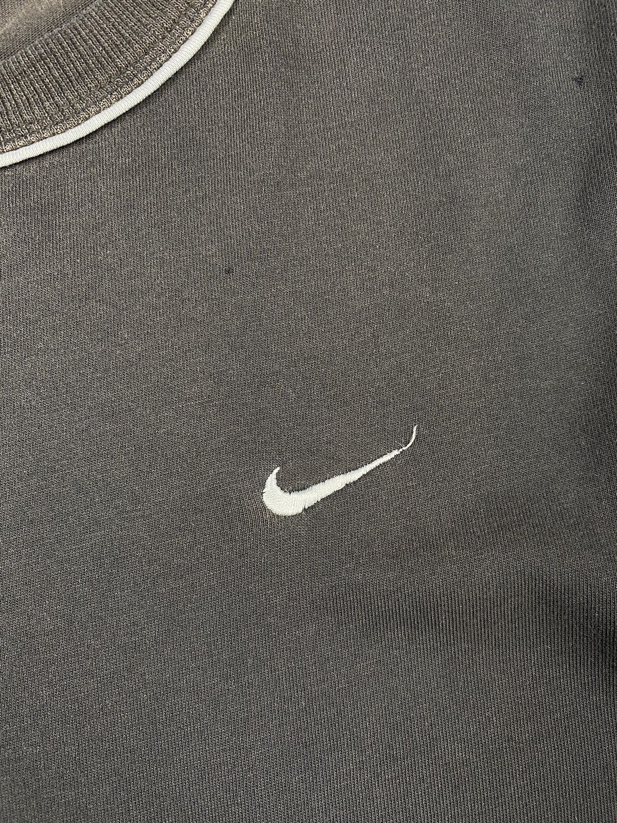 Nike × Vintage Vintage Nike Distressed drill Tee T Shirts Size US S / EU 44-46 / 1 - 6 Thumbnail