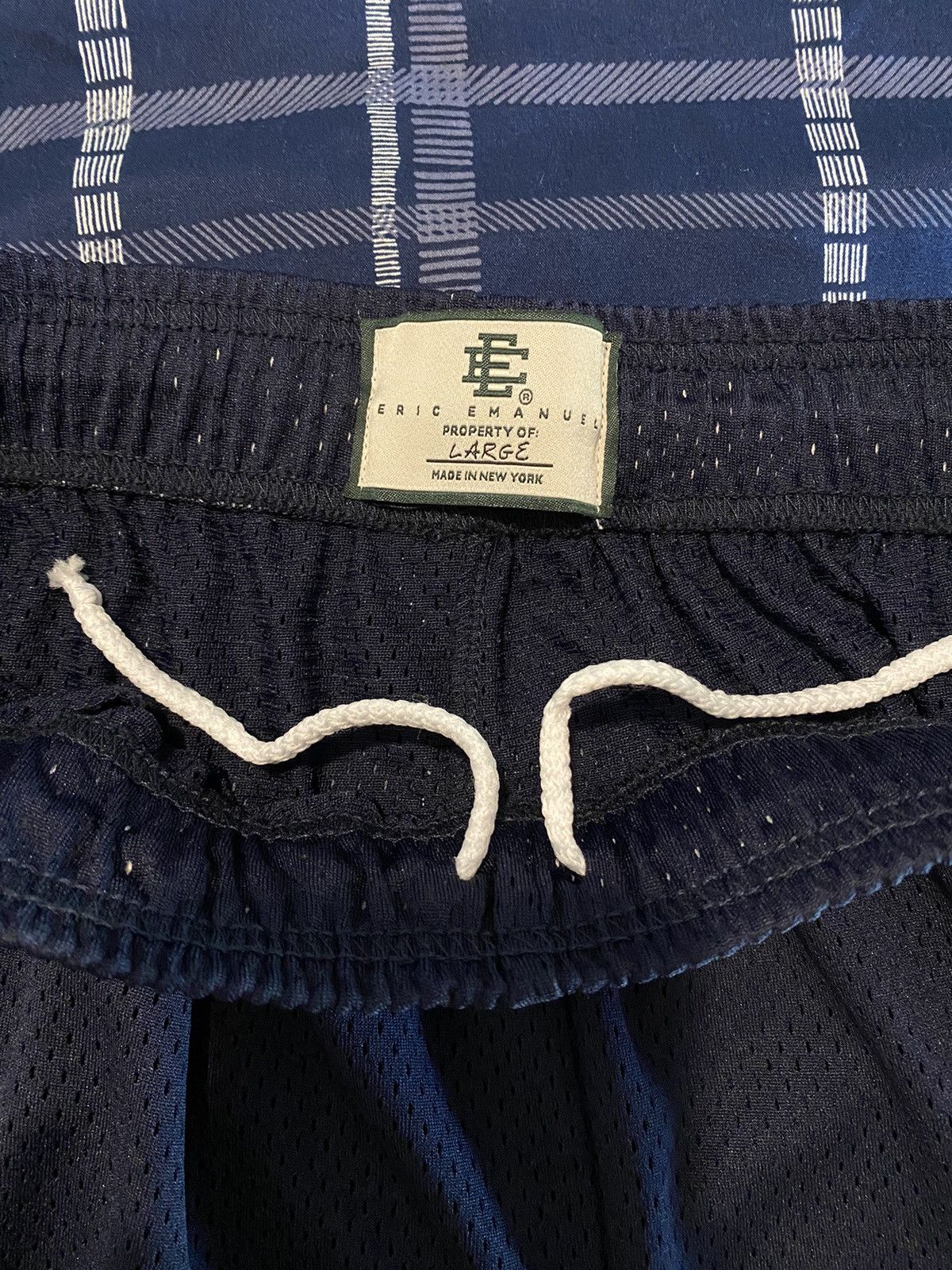 Eric Emanuel Eric Emanuel Navy Blue Clover Shorts LARGE Size US 32 / EU 48 - 4 Thumbnail