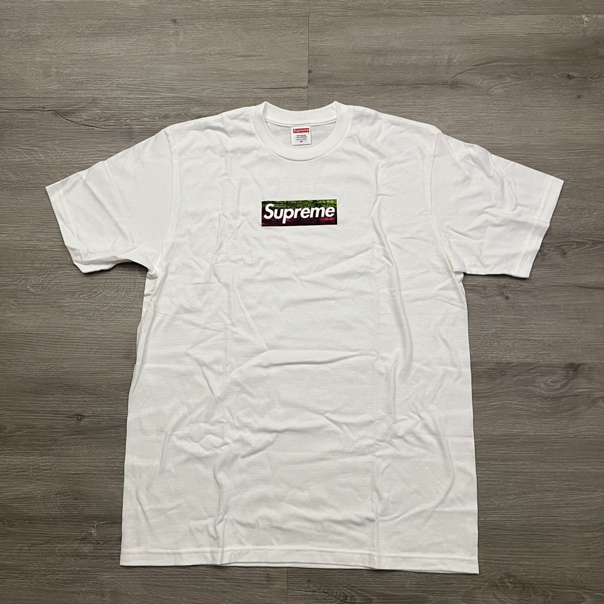Supreme Supreme LA Relief Fire Box Logo Tee Sterling Ruby Size US M / EU 48-50 / 2 - 2 Thumbnail