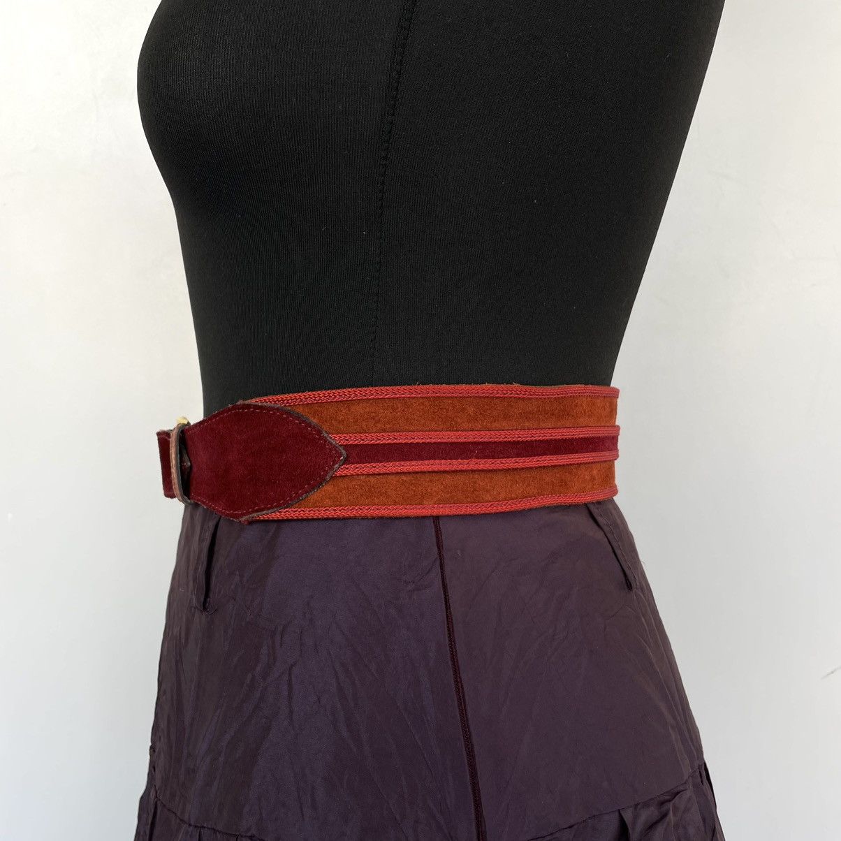 Yves Saint Laurent Archive 89’s Yves Saint Laurent YSL Leather Belt RARE Size ONE SIZE - 3 Thumbnail