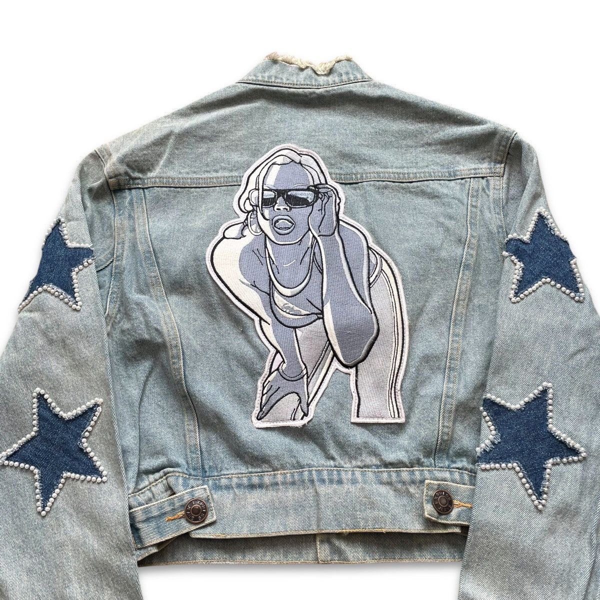 Vintage Vintage Sandre GTA San Andreas Playstation Denim Trucker Size S / US 4 / IT 40 - 7 Thumbnail
