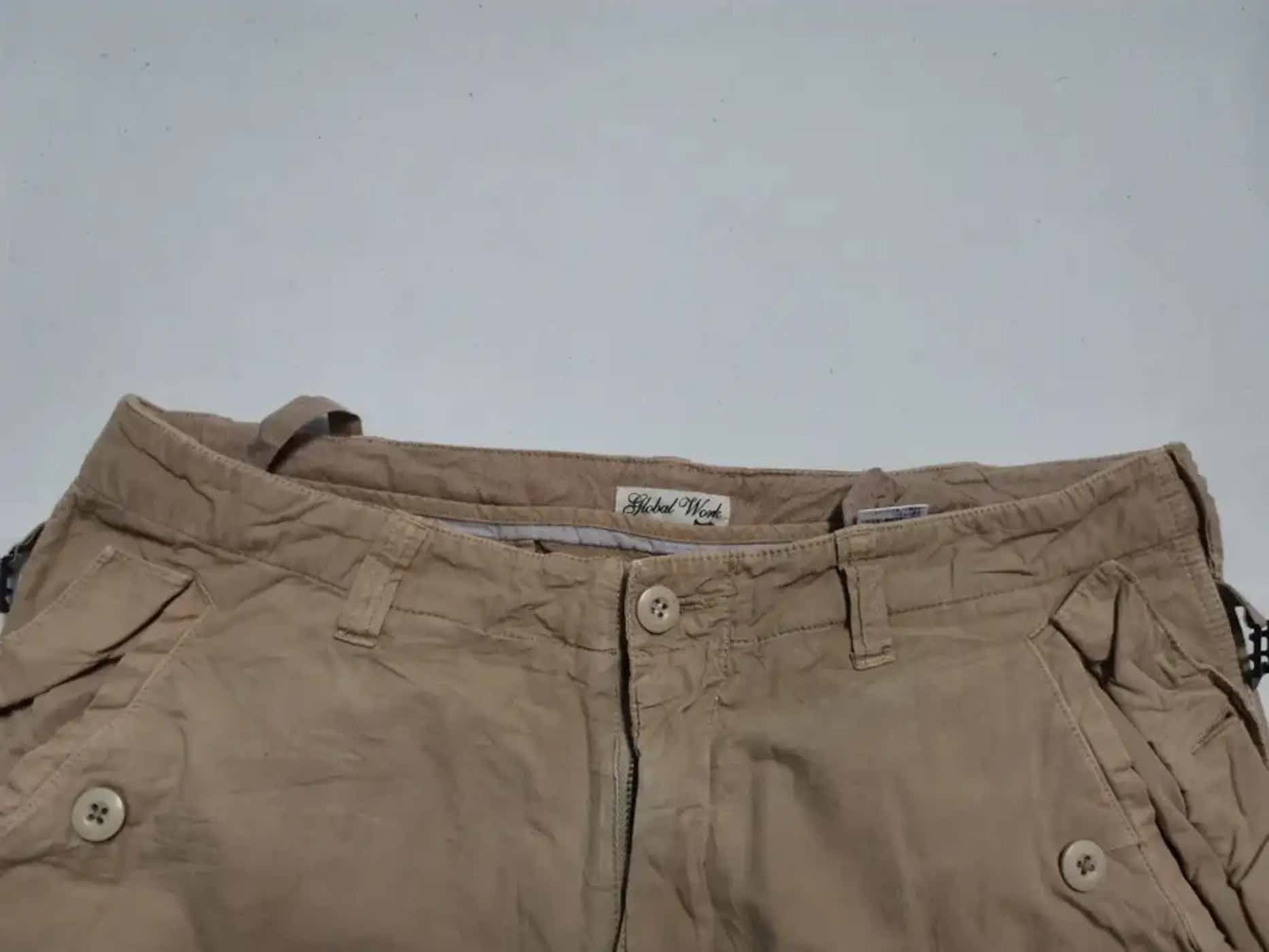 Japanese Brand Global Work Tactical Multipocket Cargo Pants Size US 34 / EU 50 - 5 Thumbnail