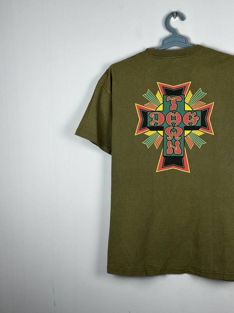 Dogtown Vintage Dogtown Iconic Khaki Green T Shirt Size US L / EU 52-54 / 3 - 7 Thumbnail