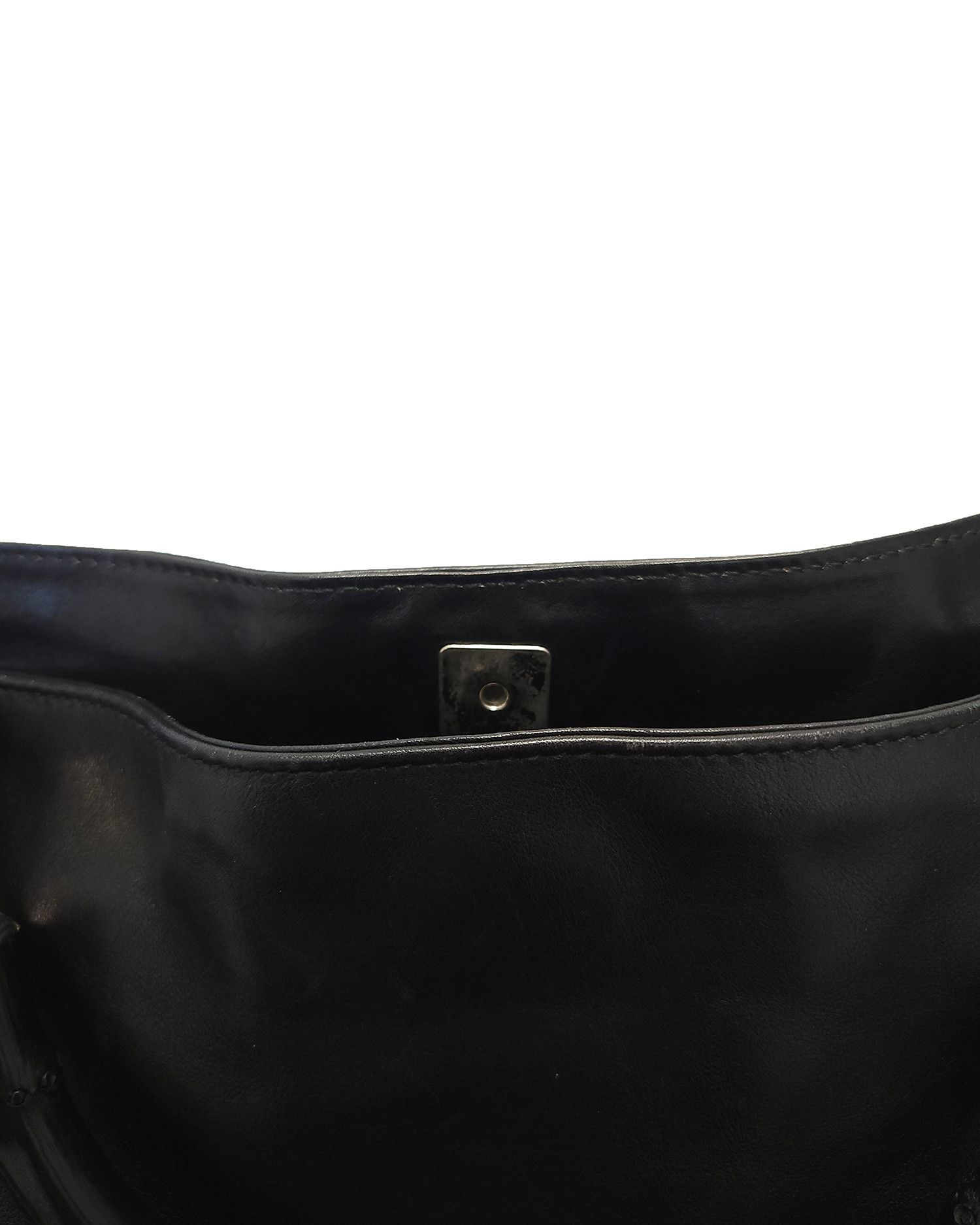 Gucci Gucci Black Bamboo Shoulder Bag Size ONE SIZE - 5 Thumbnail