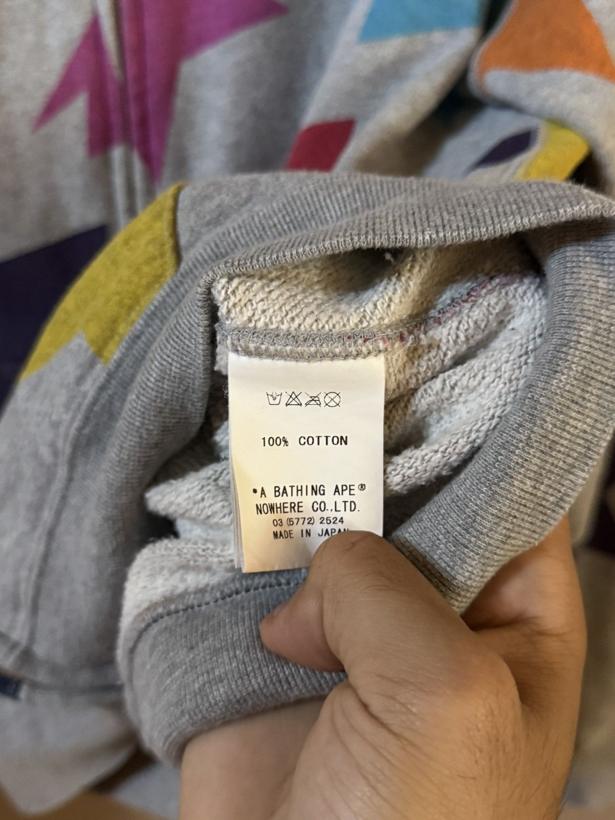 Bape Bape Multi Color Sta Zip Up Hoodie Size US S / EU 44-46 / 1 - 6 Thumbnail