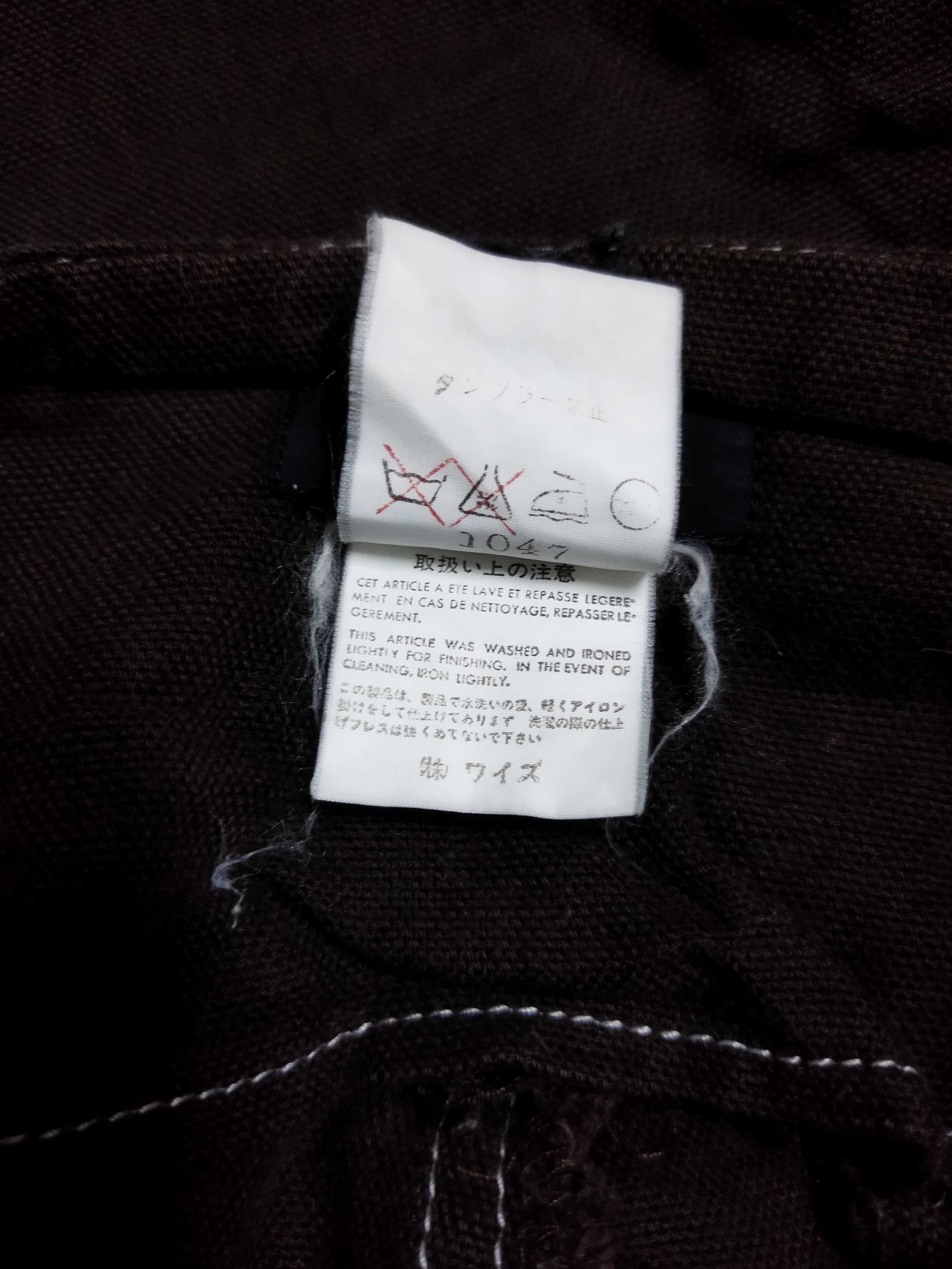 Yohji Yamamoto Vintage Yohji Yamamoto Pants Size 25" / US 0 / IT 36 - 5 Thumbnail