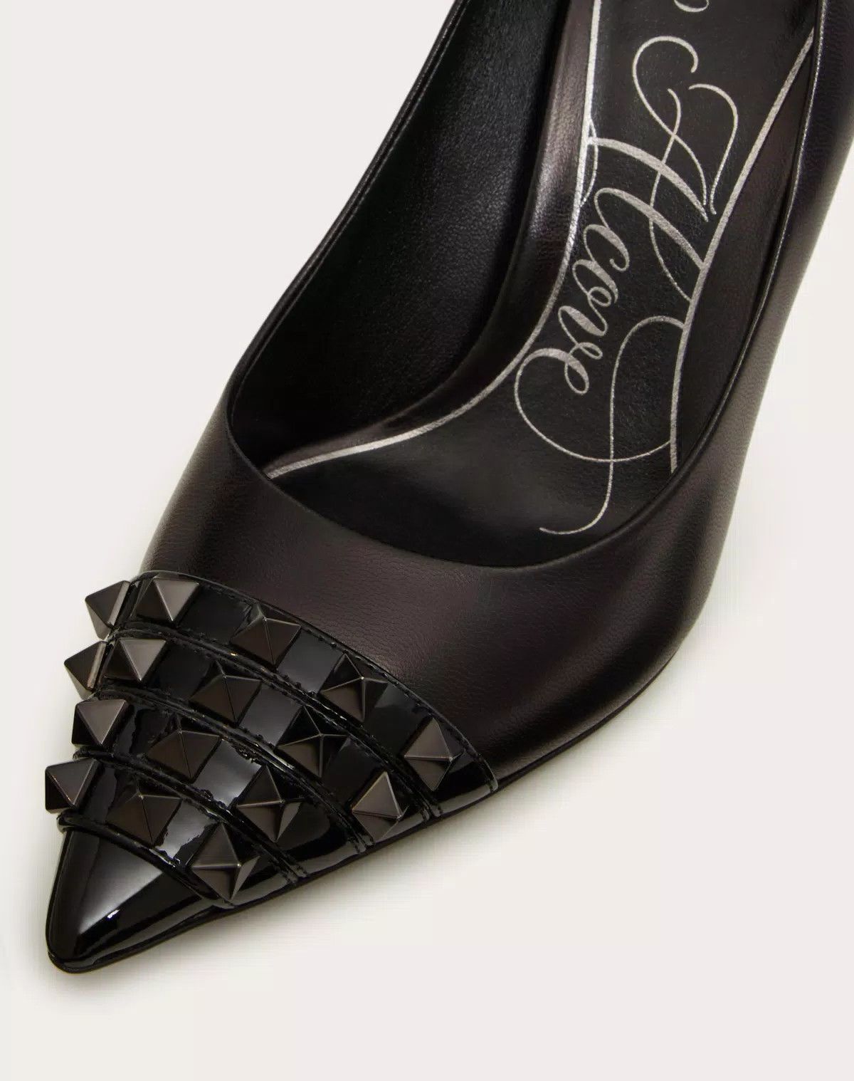 Valentino o1s1wg110625 Rockstud Pump In Kidskin And Leather in Black Size US 11 / IT 41 - 5 Thumbnail