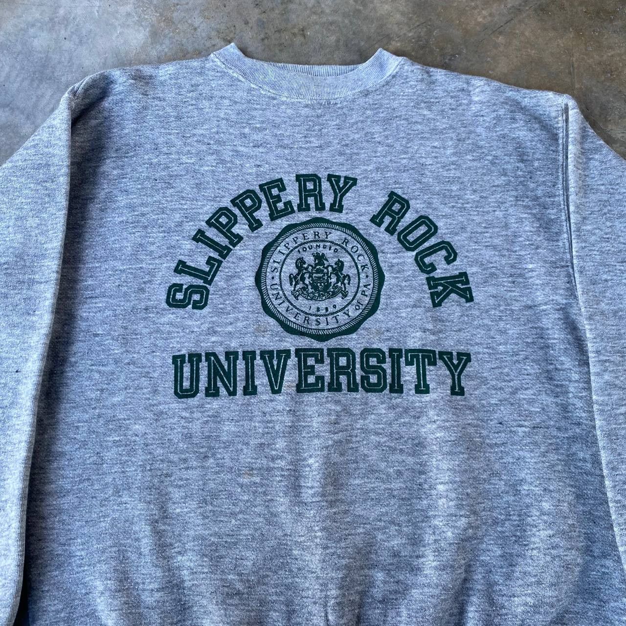 Vintage VINTAGE 80S SLIPPERY ROCK UNIVERSITY UNIVERSITE Size US L / EU 52-54 / 3 - 10 Thumbnail