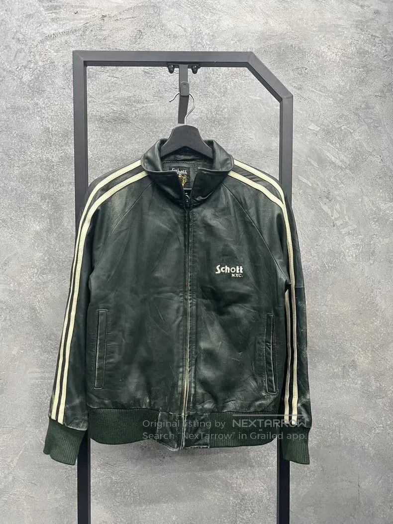 Schott Schott Leather coat Size US L / EU 52-54 / 3 - 1 Thumbnail
