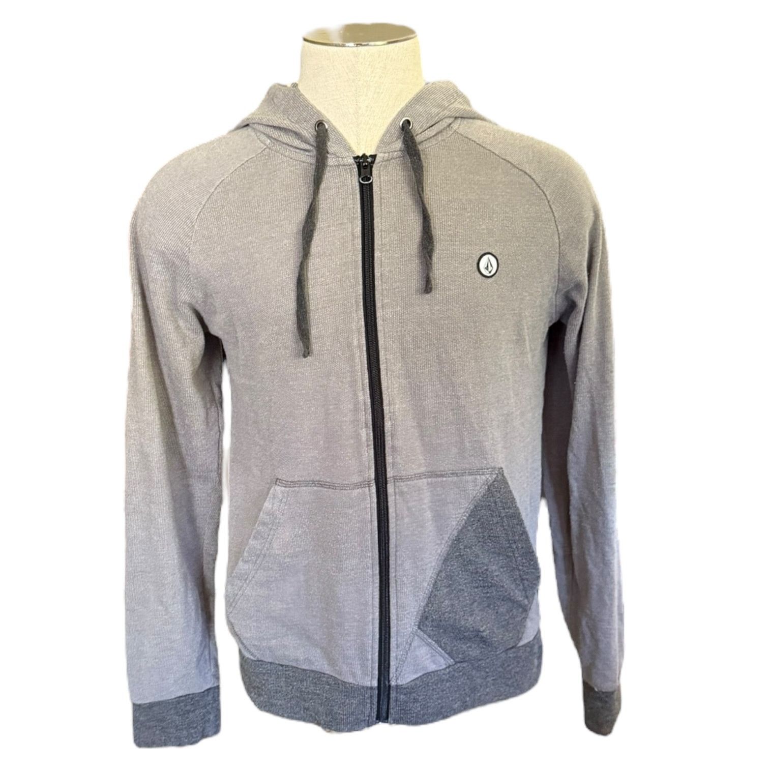 Volcom Volcom Gray Zipper Front Long Sleeve Sweater Hoodie Small Size US S / EU 44-46 / 1 - 1 Thumbnail