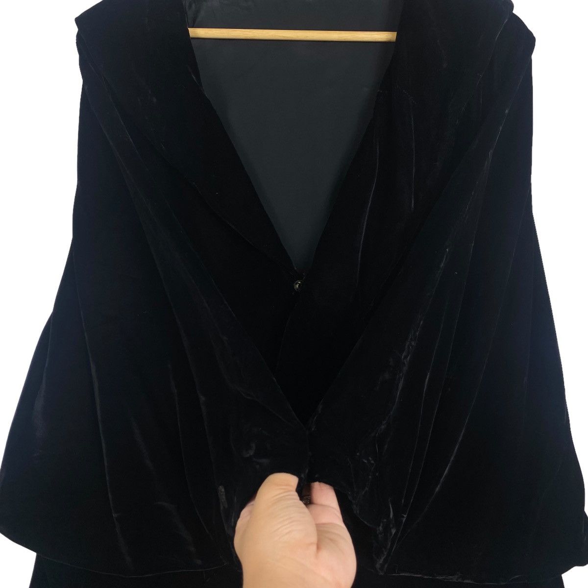 Velvet × Vintage Cristoph Andrease vintage velvet longcoat Size L / US 10 / IT 46 - 6 Thumbnail